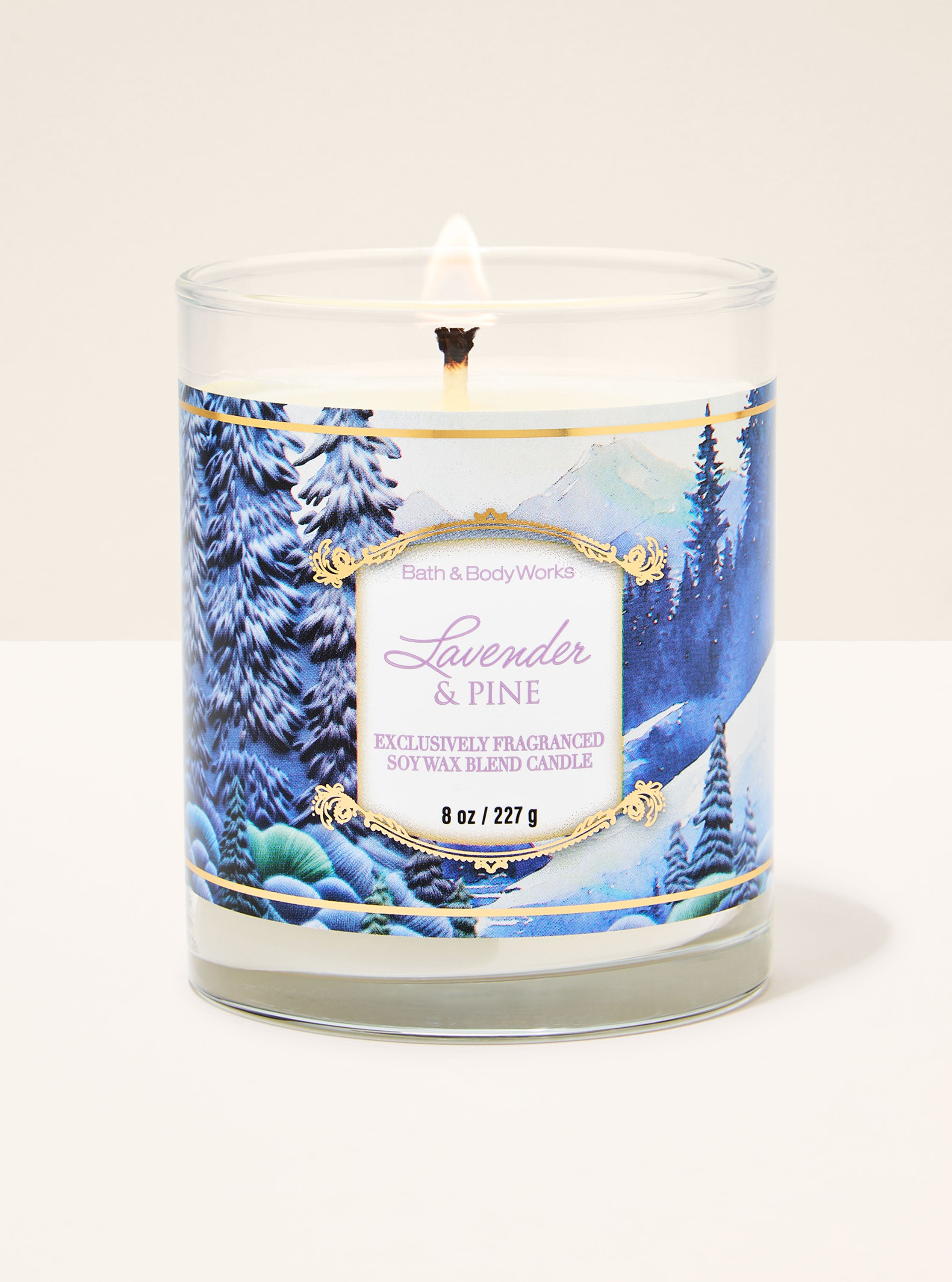 Lavender Pine Single Wick Candle