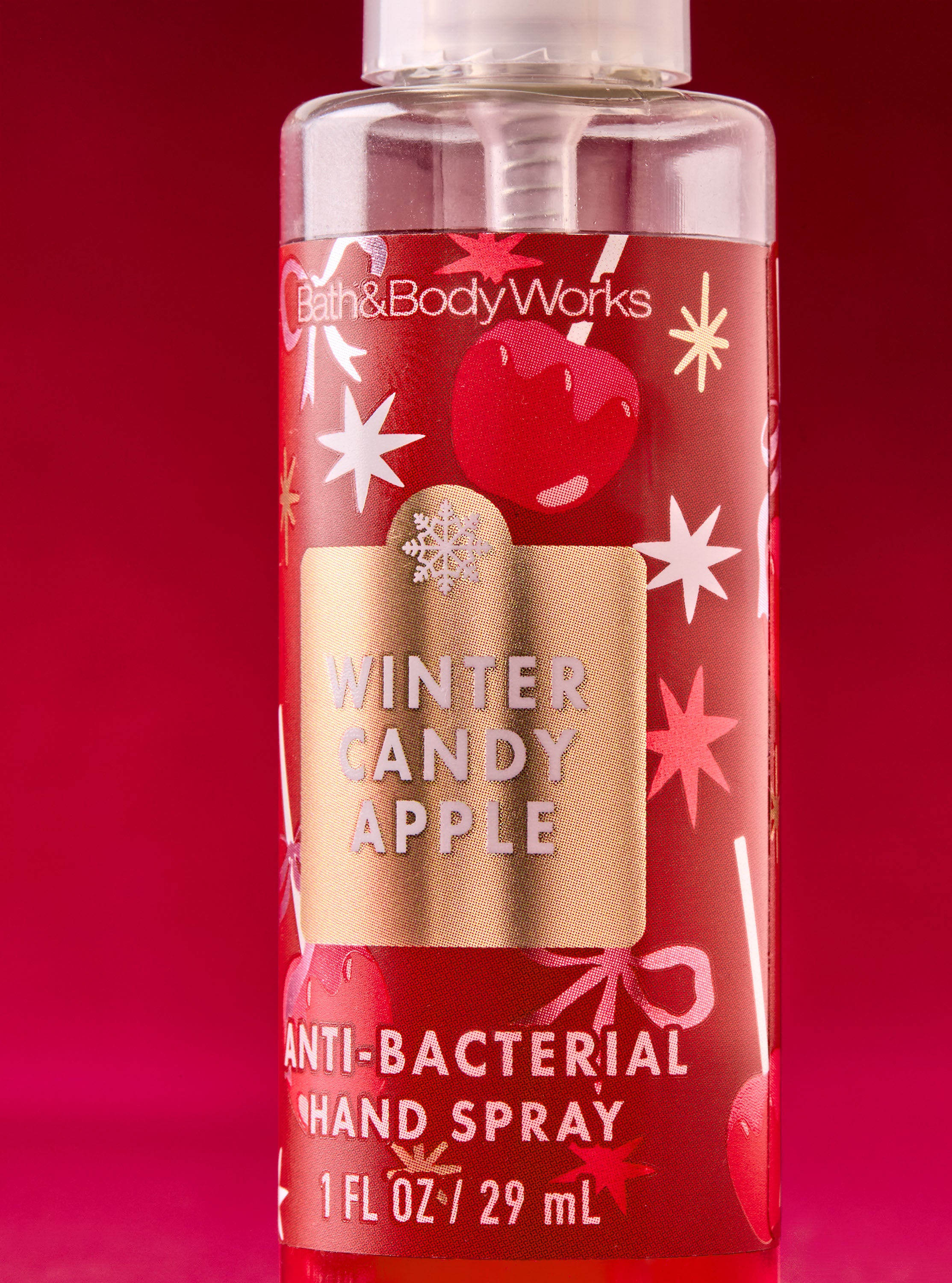Winter Candy Apple Hand Sanitizer Spray