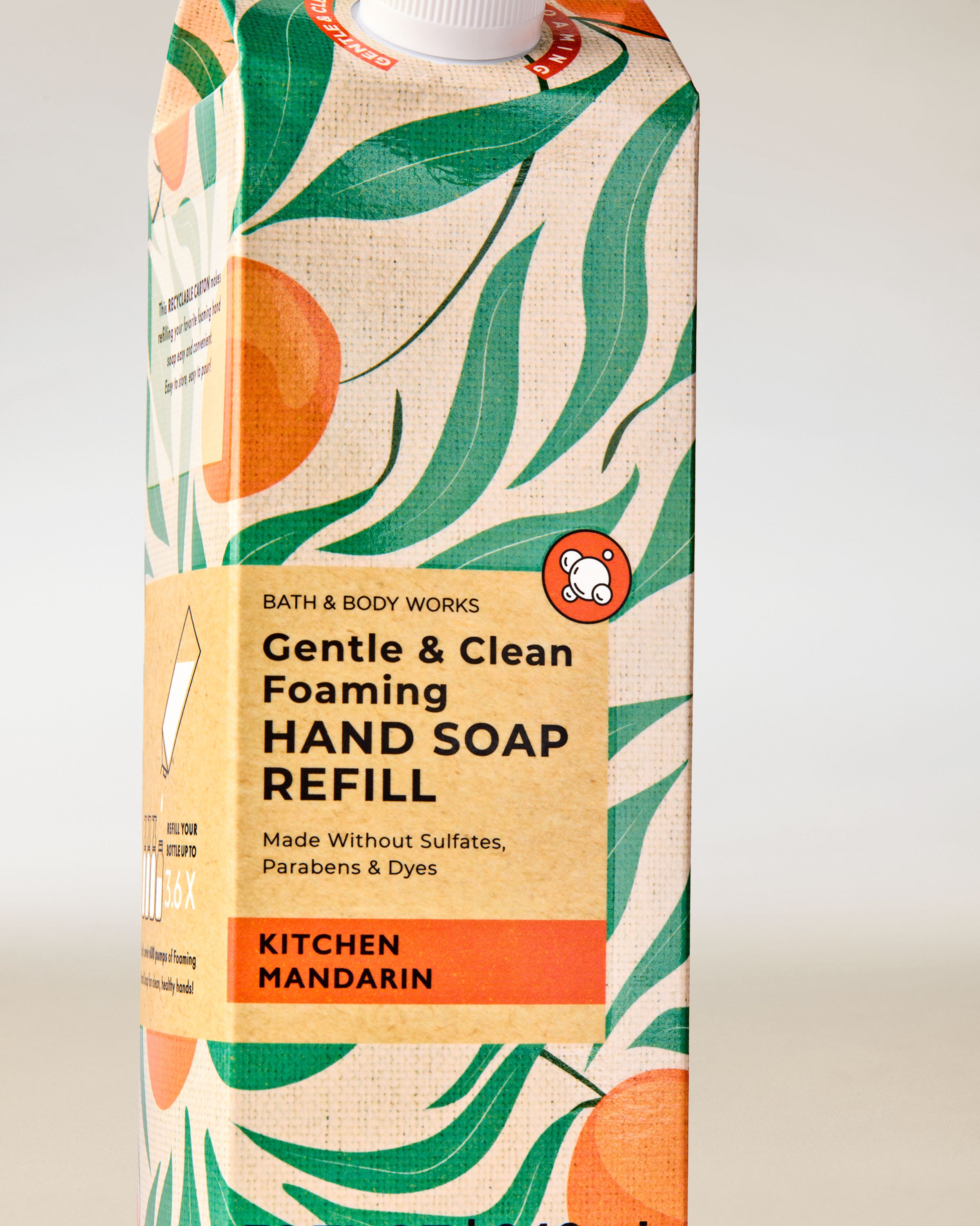 Kitchen Mandarin Gentle & Clean Foaming Refill