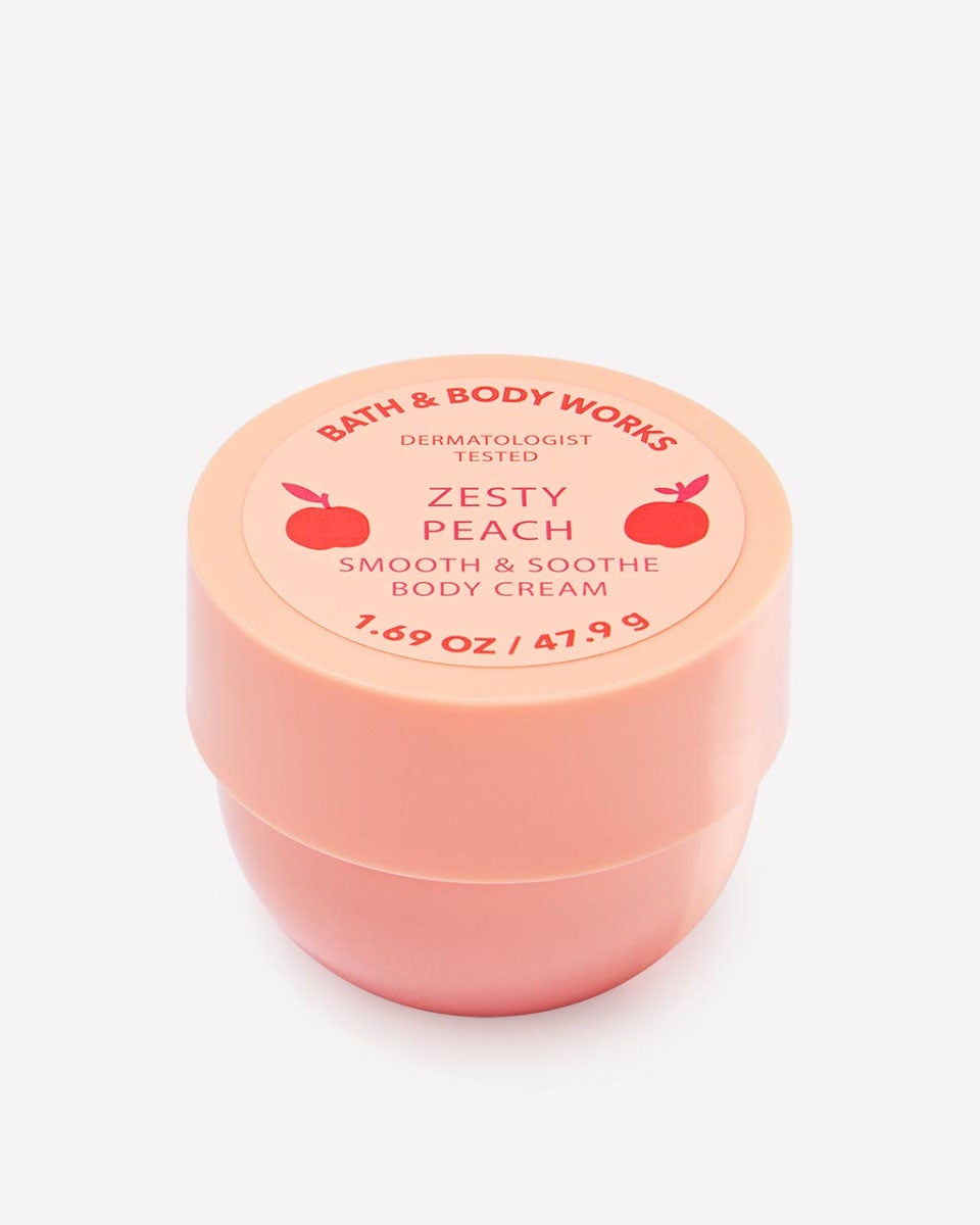 Zesty Peach Travel Size Body Cream | Bath & Body Works