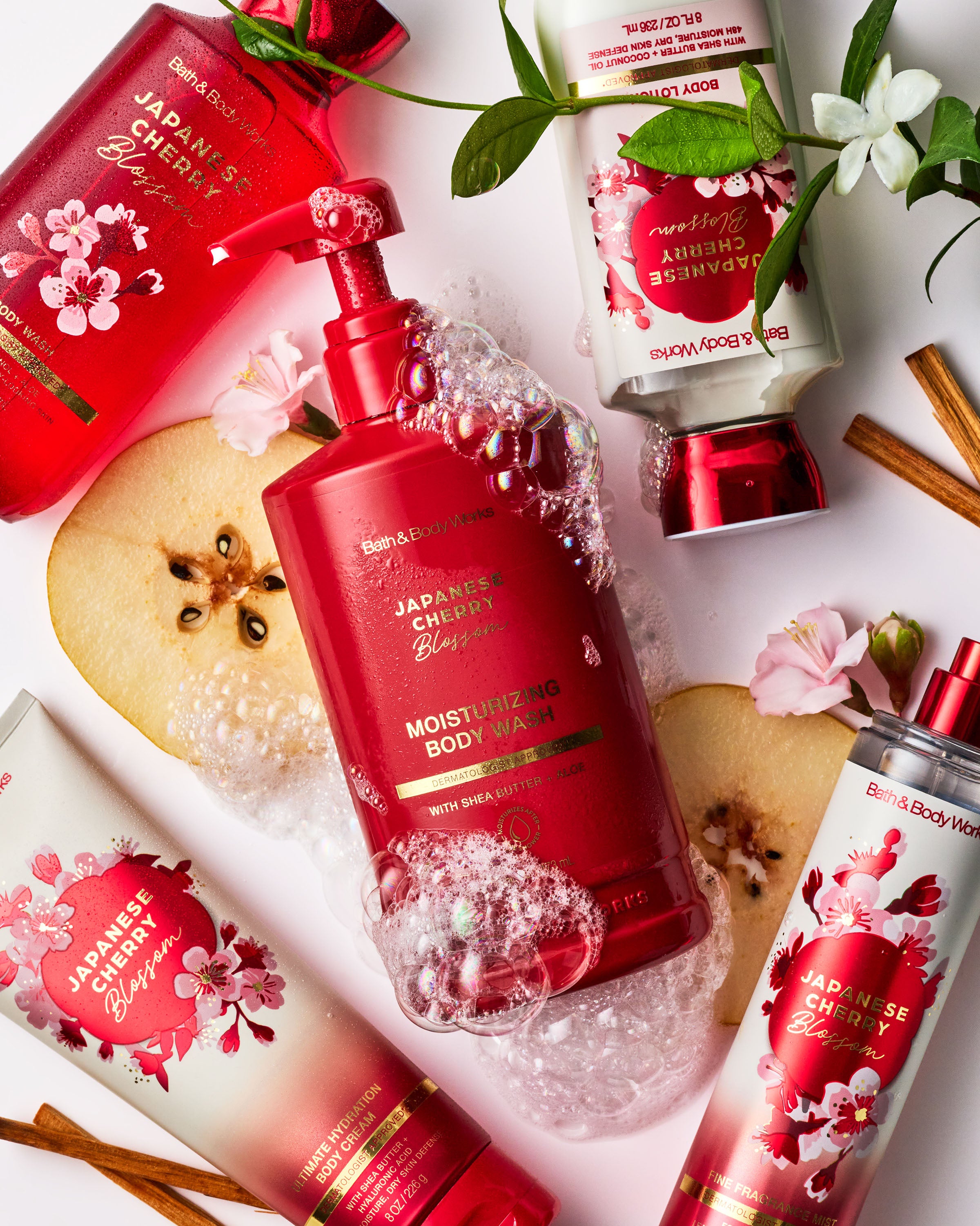 Japanese Cherry Blossom Moisturizing Body Wash