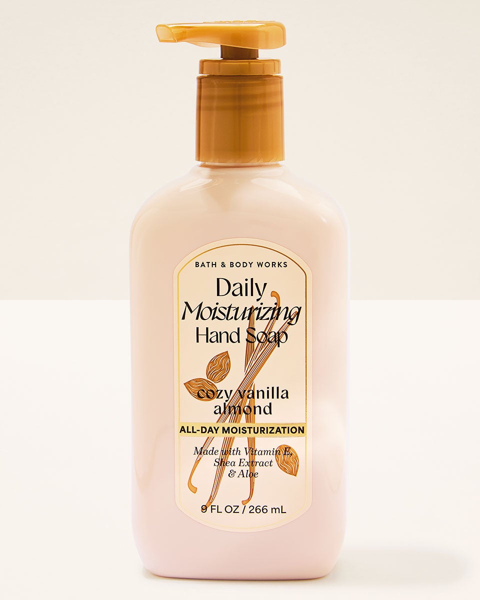 Cozy Vanilla Almond Daily Moisturizing Hand Soap | Bath & Body Works