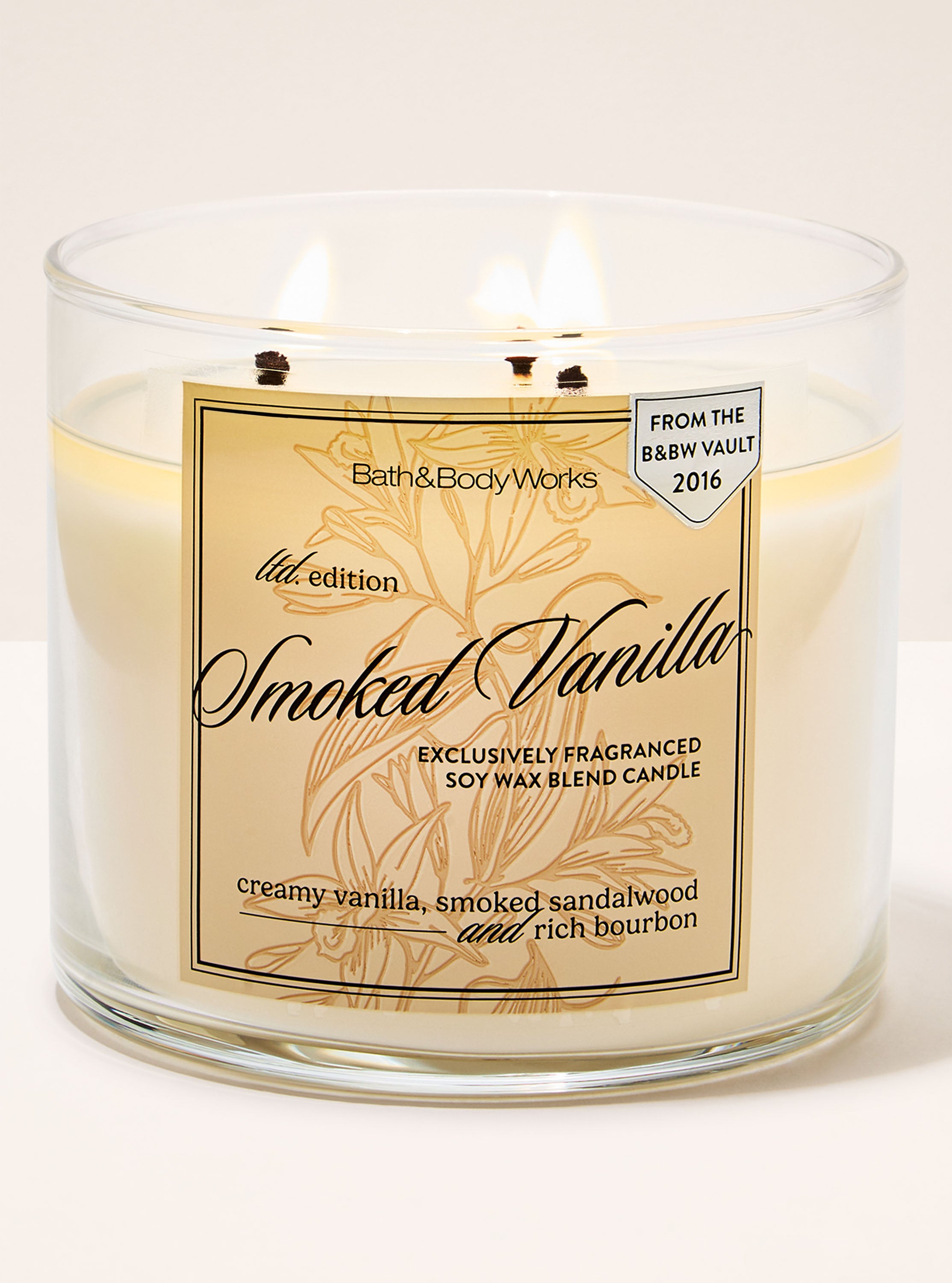 Smoked Vanilla 3-Wick Candle