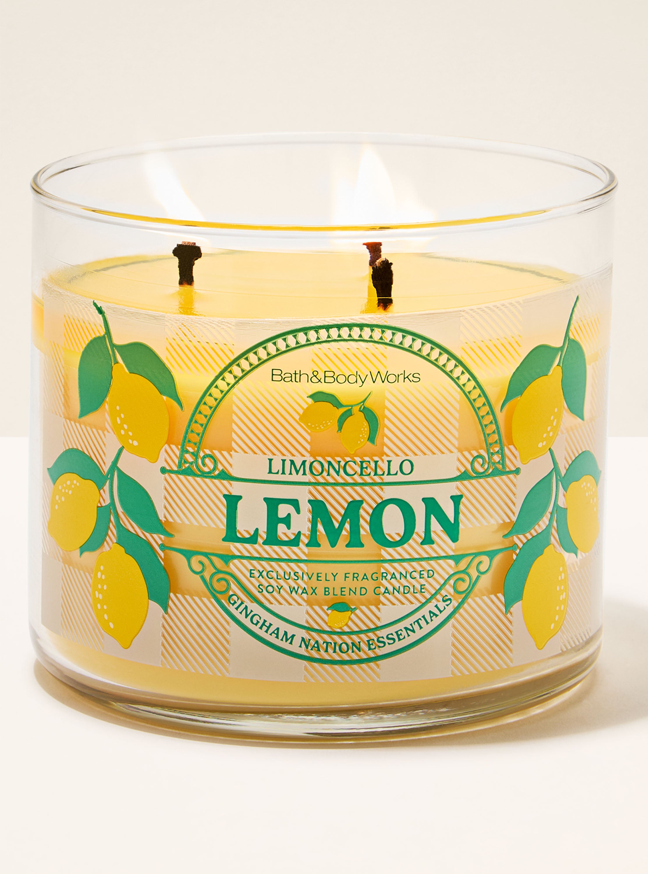 Lemon 3-Wick Candle