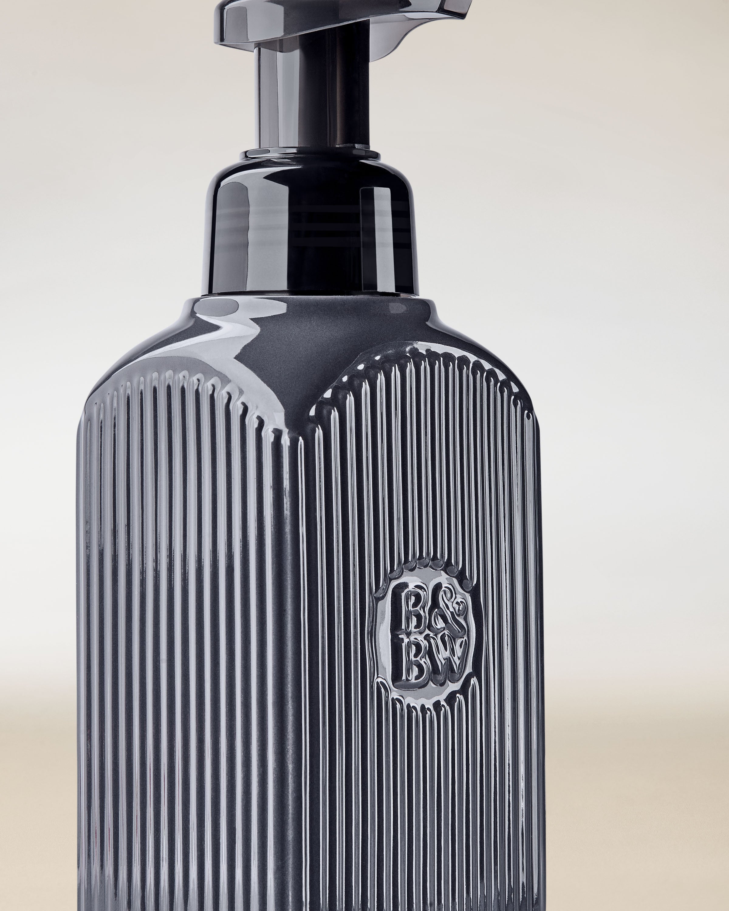 Charcoal Ceramic  Gentle & Clean Foaming Hand Soap Dispenser