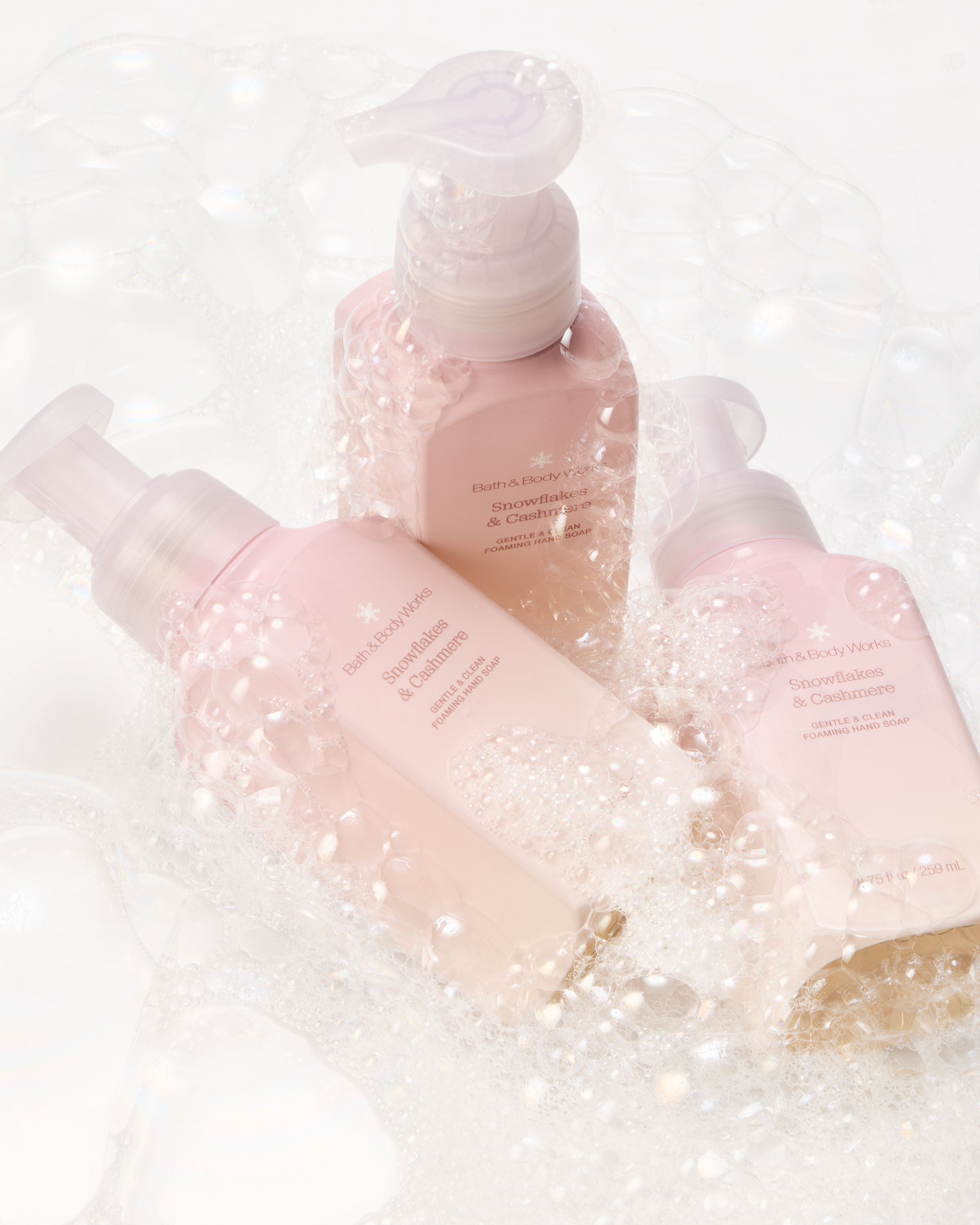 Snowflakes & Cashmere Gentle & Clean Foaming Hand Soap