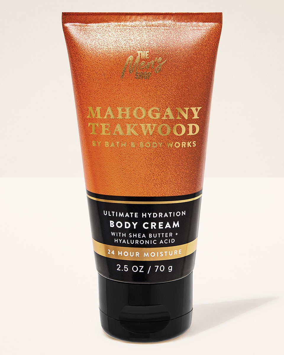 Mahogany Teakwood Travel Size Body Cream | Bath & Body Works