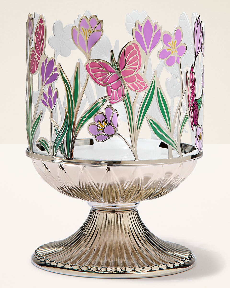 Butterfly 3-Wick Candle Holder
