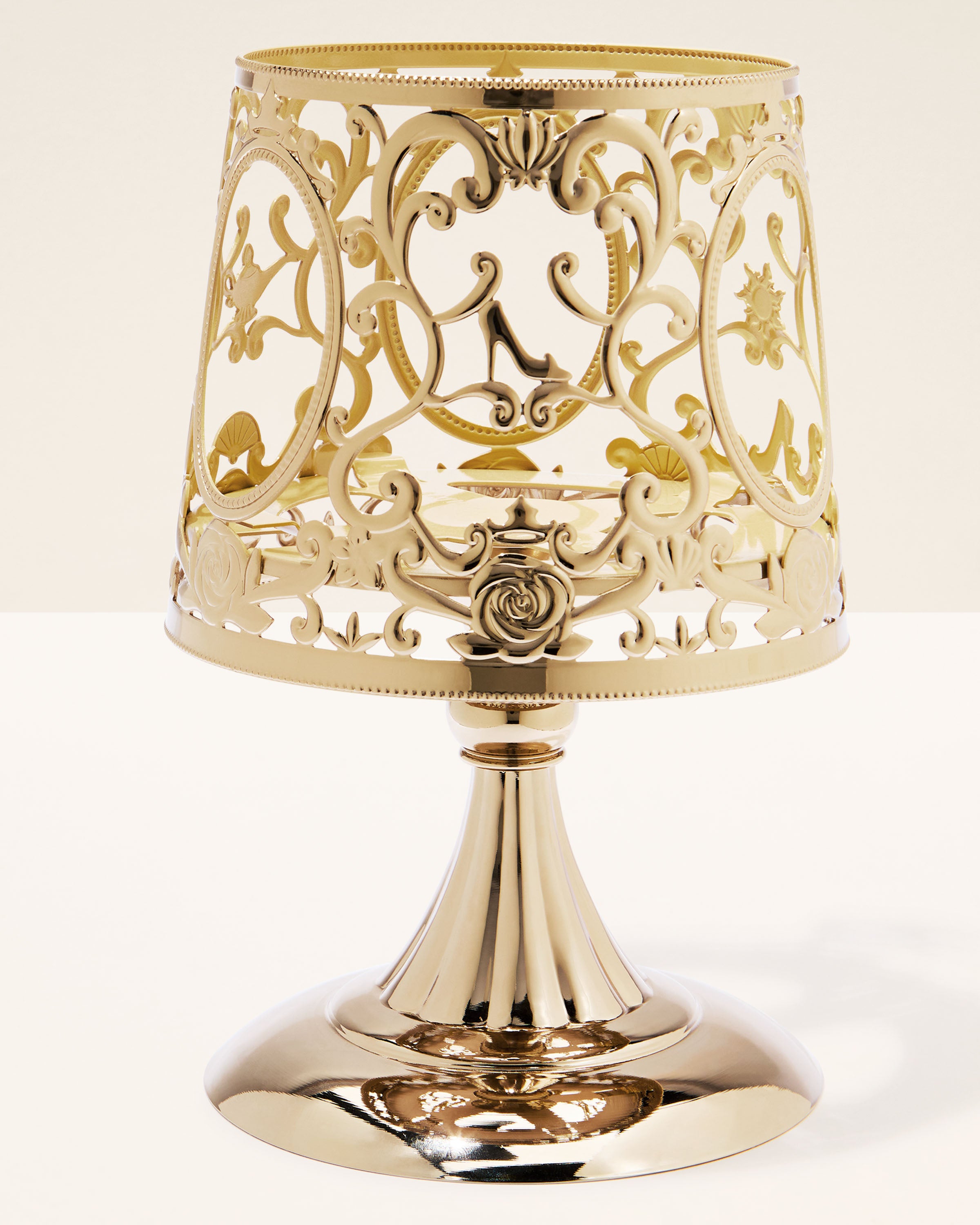 Disney Princess Royal Lamp 3-Wick Candle Holder