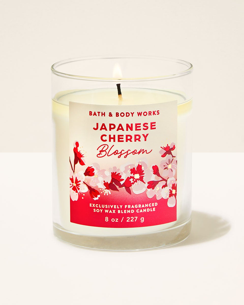 Japanese Cherry Blossom Single Wick Candle Single Wick Candle