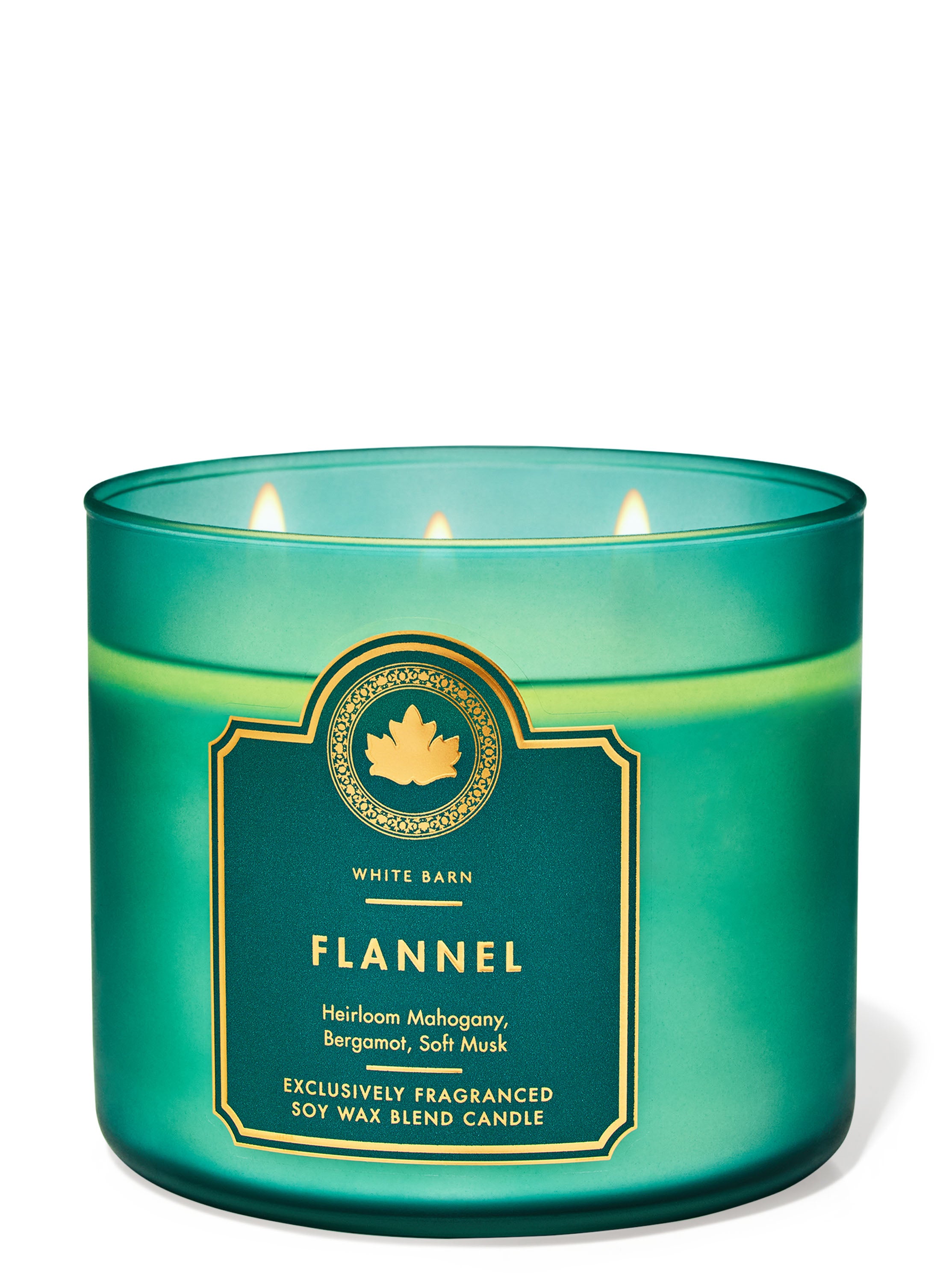 Flannel 3-Wick Candle