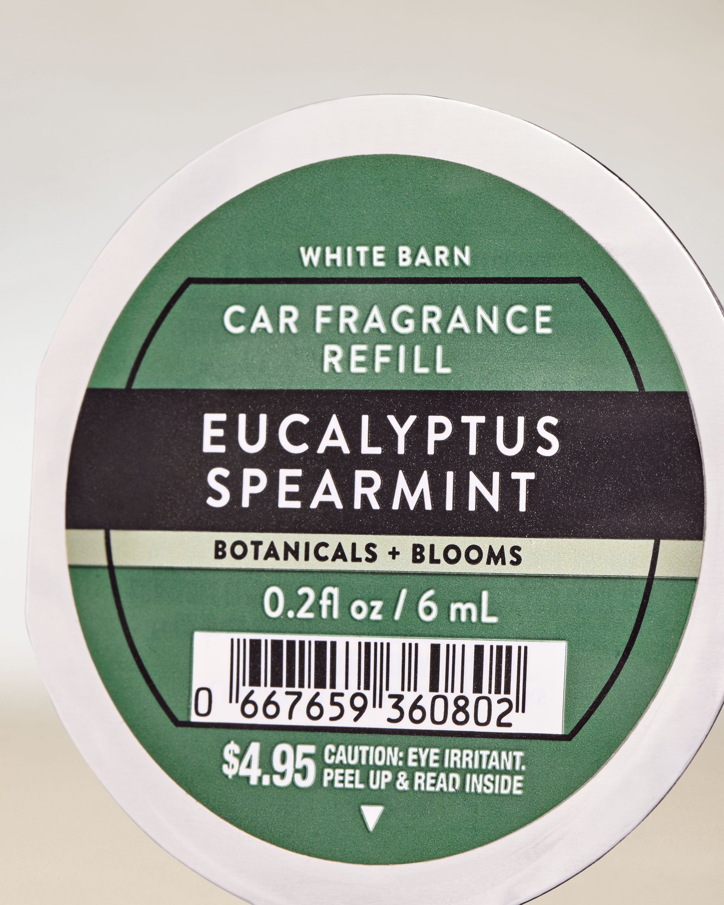 Eucalyptus Spearmint Car Fragrance Refill