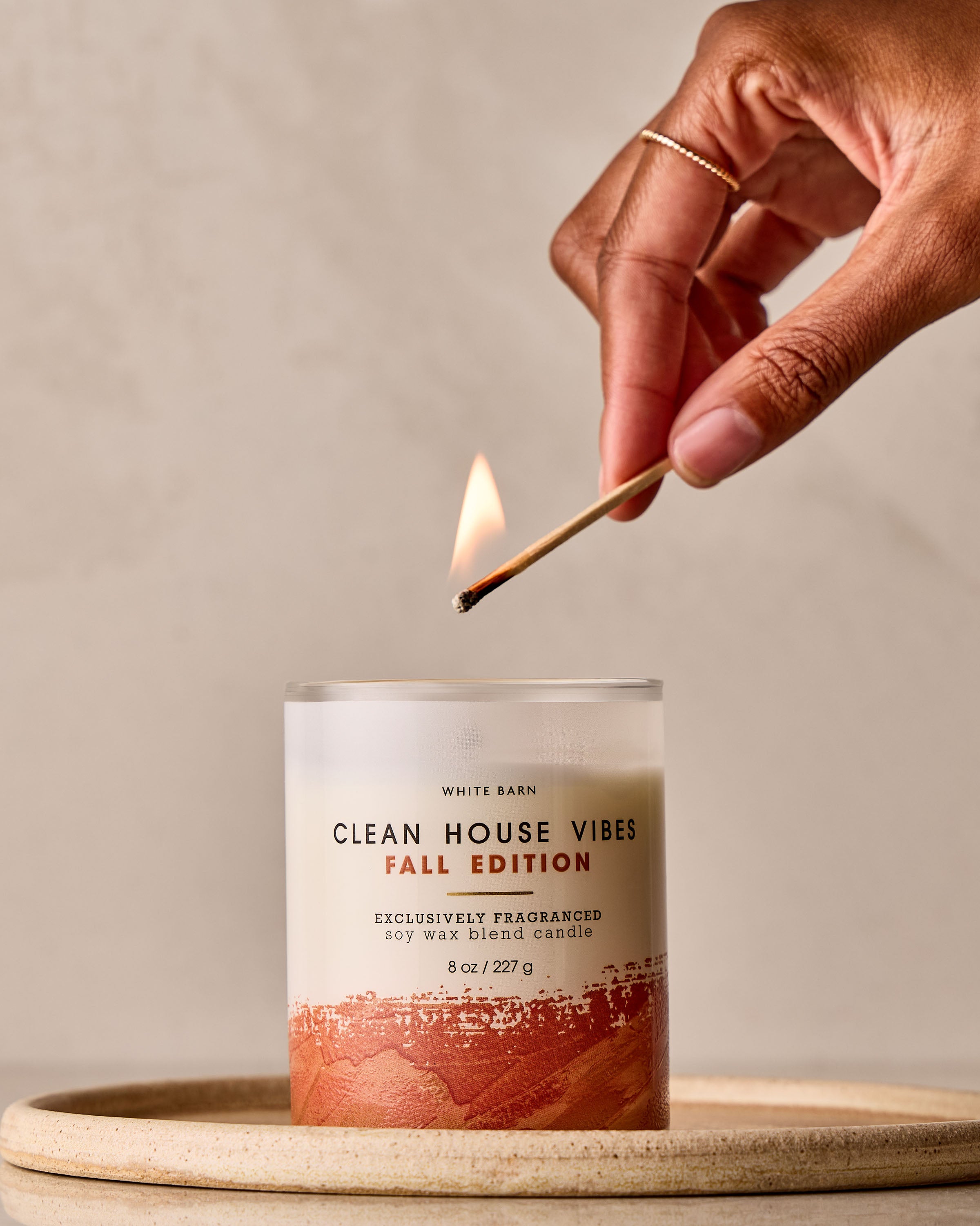 Clean House Vibes Fall Edition Single Wick Candle