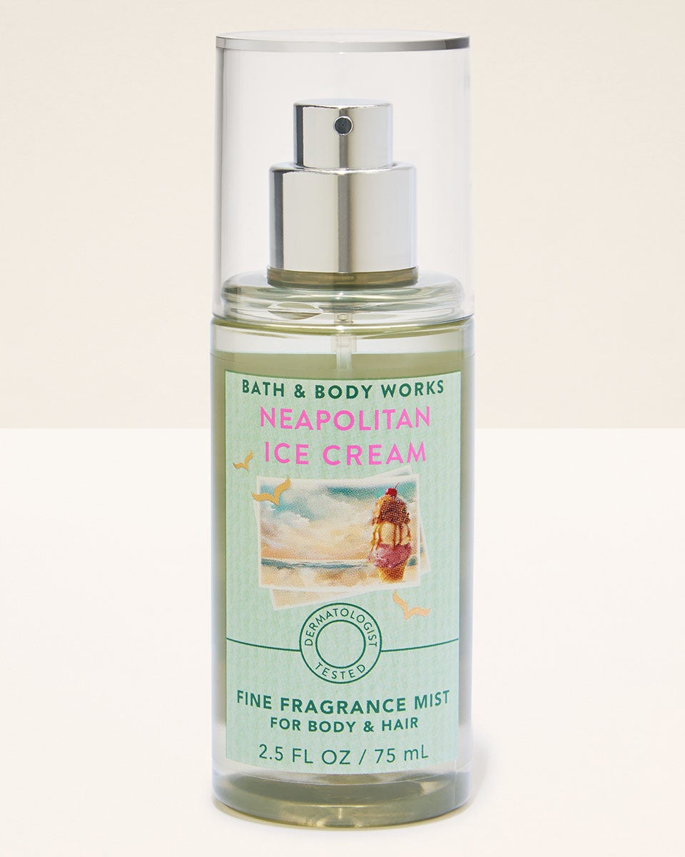 Neapolitan Ice Cream Travel Size Fine Fragrance Mist | Bath & Body