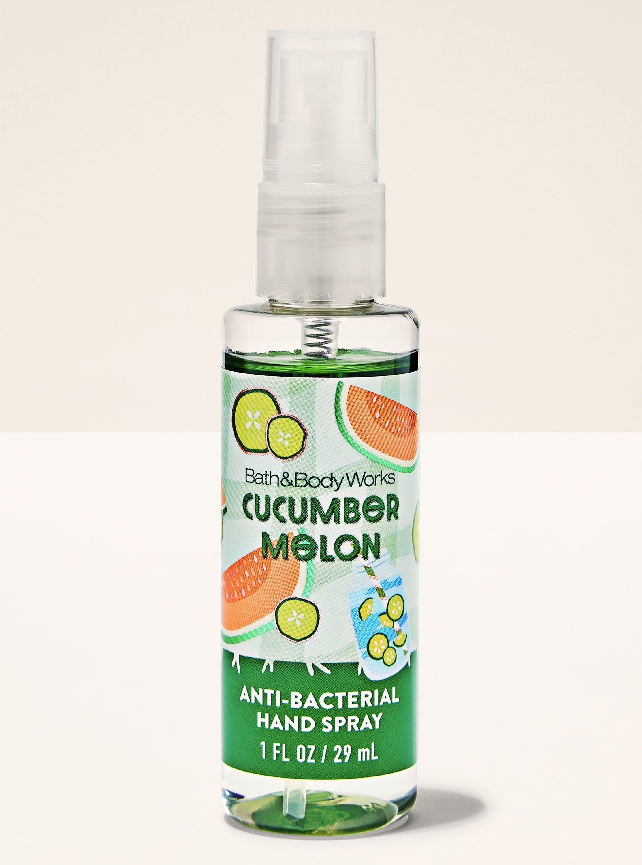 Cucumber Melon Hand Sanitizer Spray