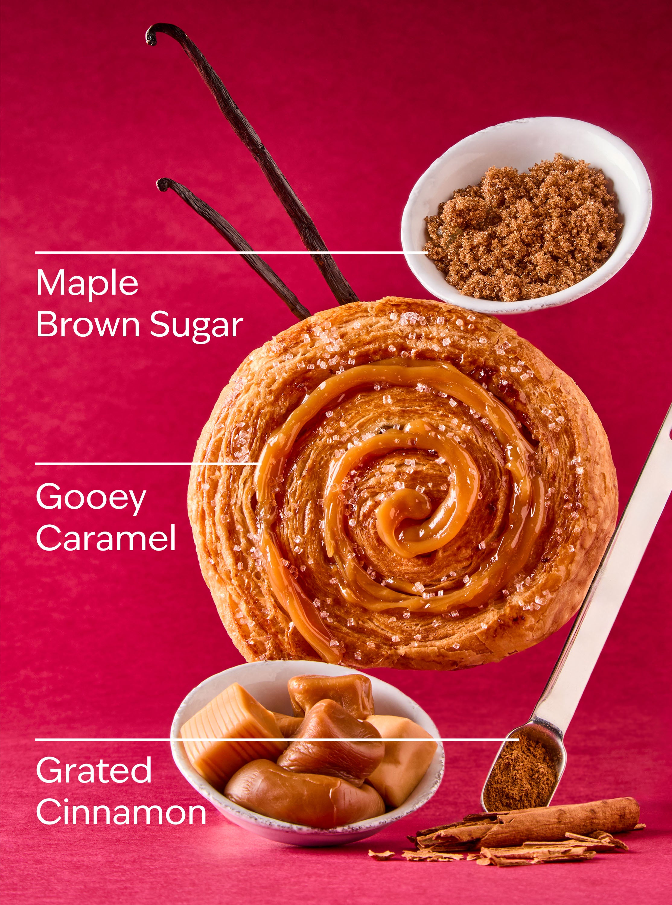 Cinnamon Caramel Swirl 3-Wick Candle