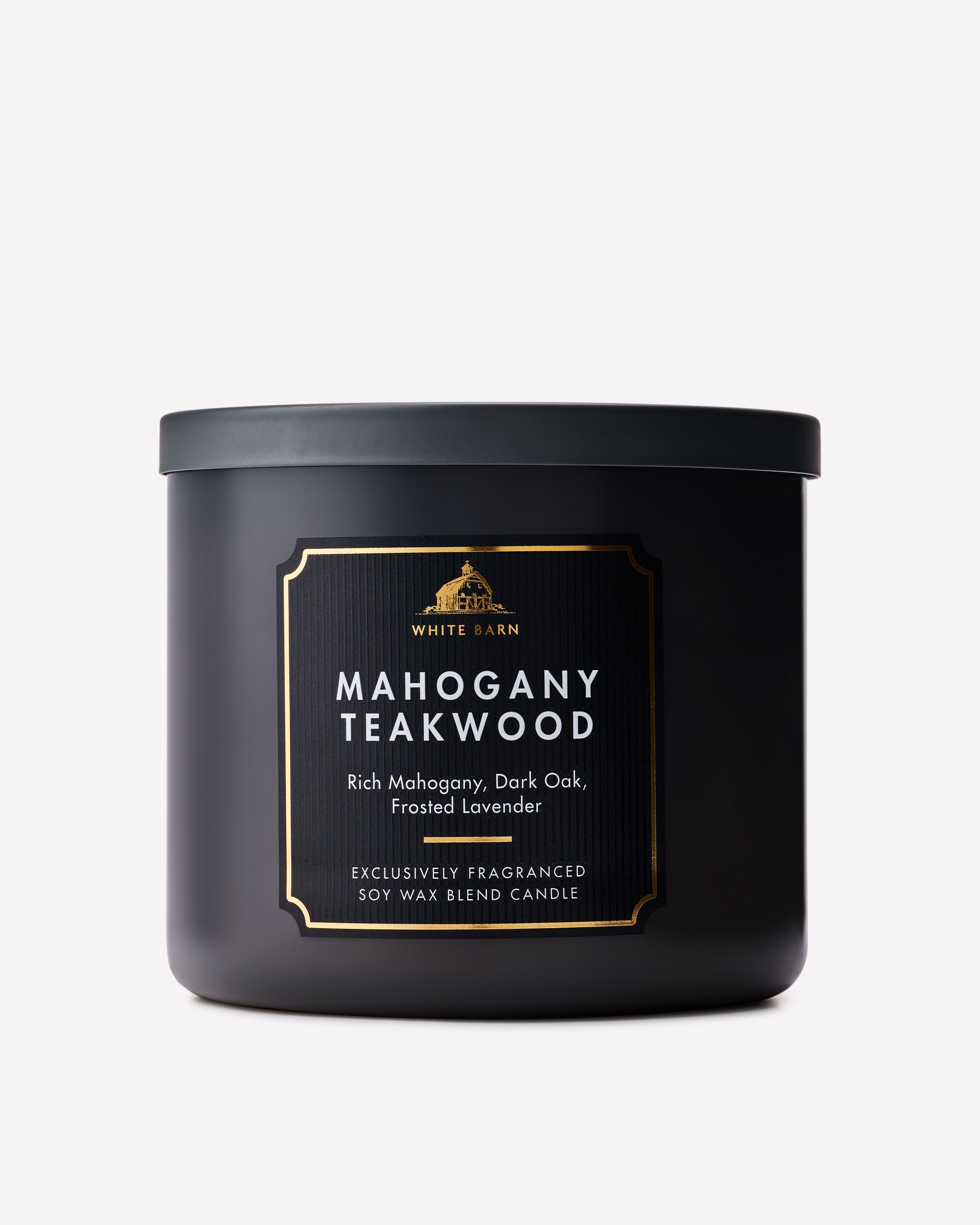 Mahogany Teakwood 3-Wick Candle