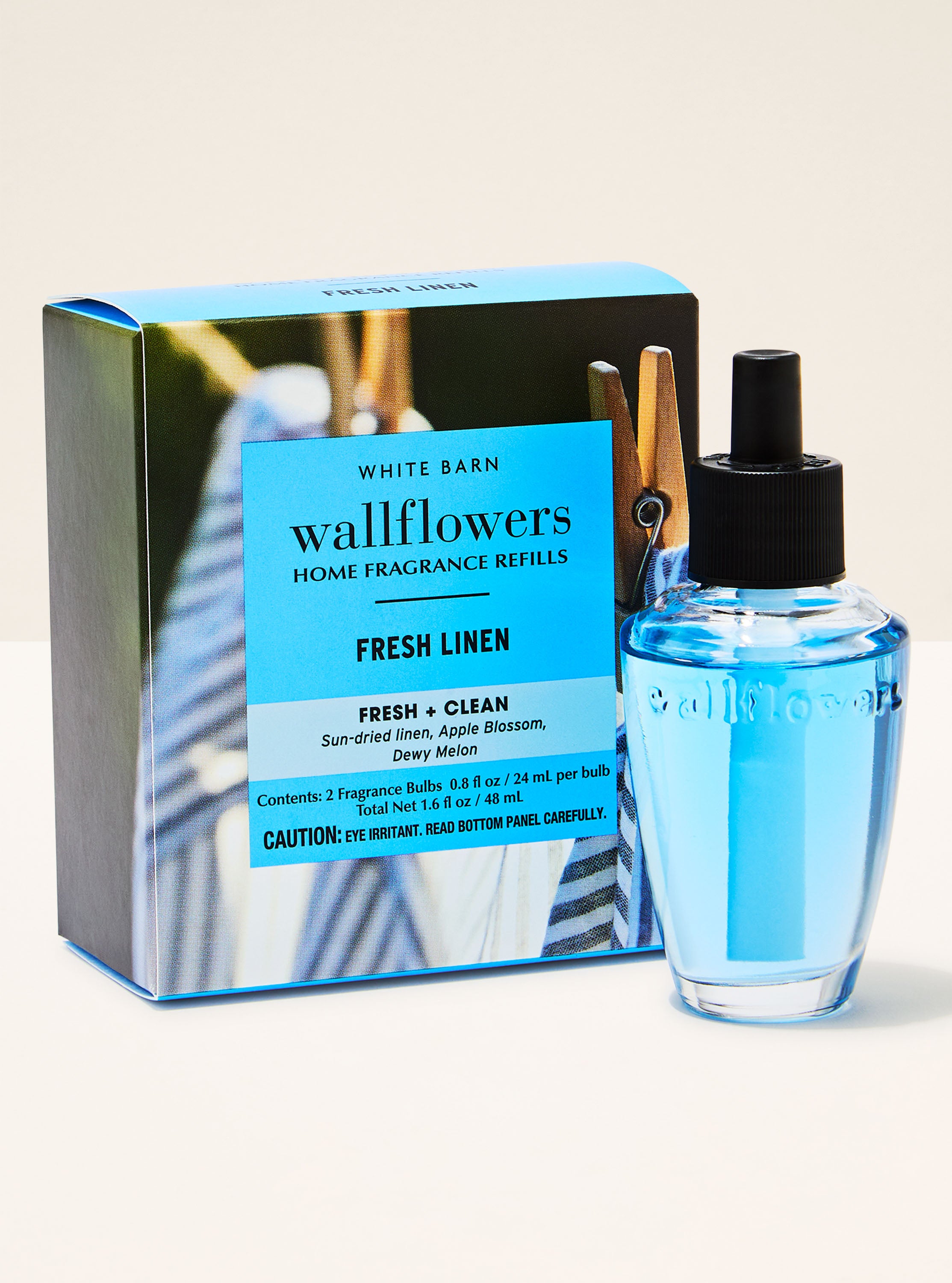 Fresh Linen Wallflowers Refills 2-Pack