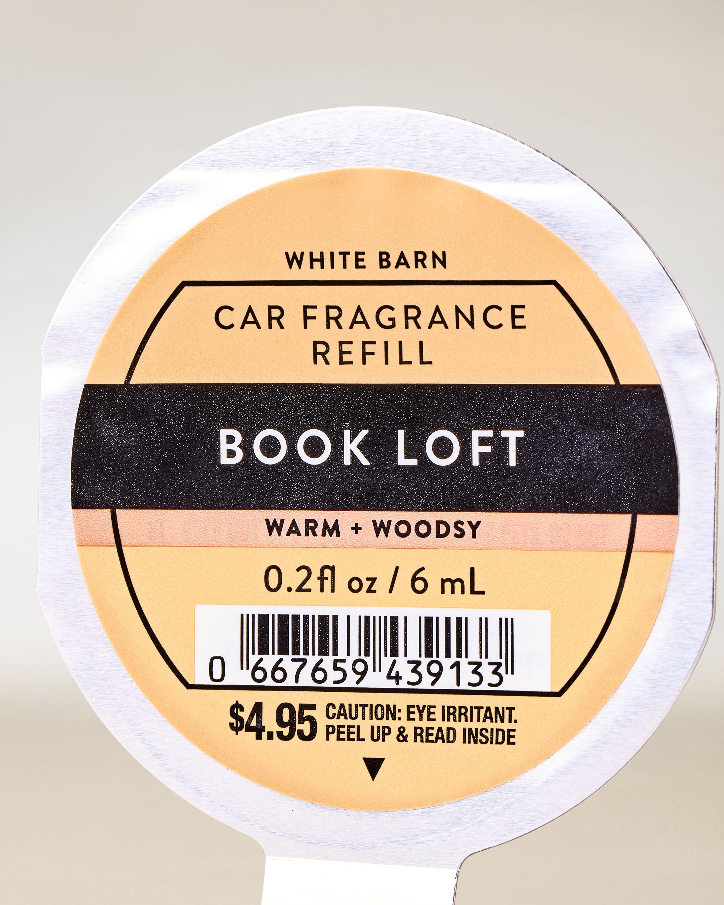 Book Loft Car Fragrance Refill