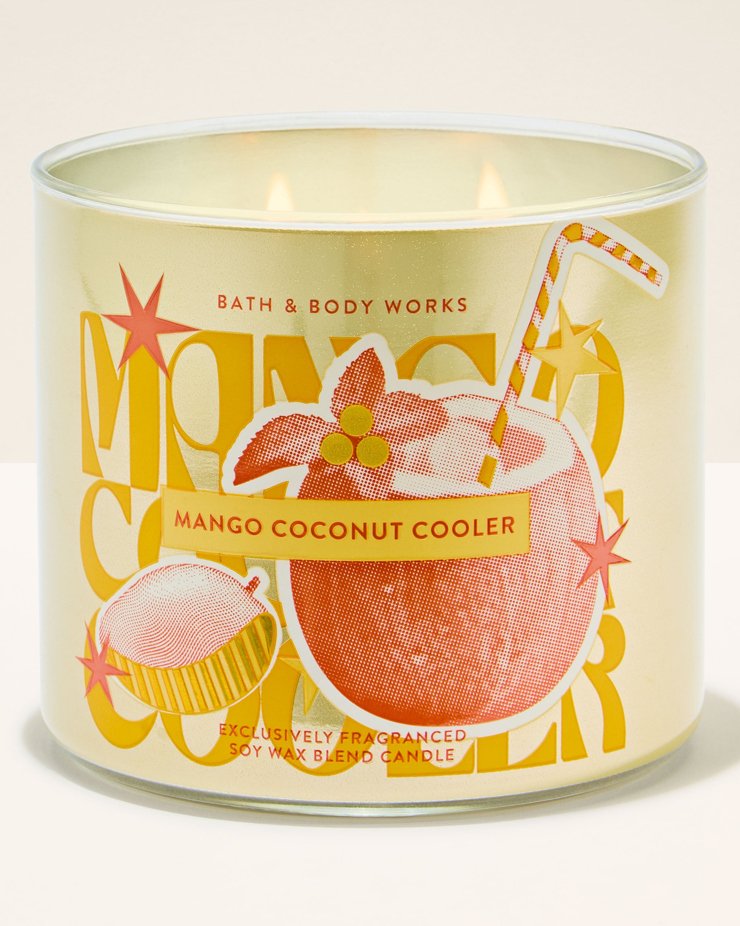 Mango Coconut Cooler 3-Wick Candle
