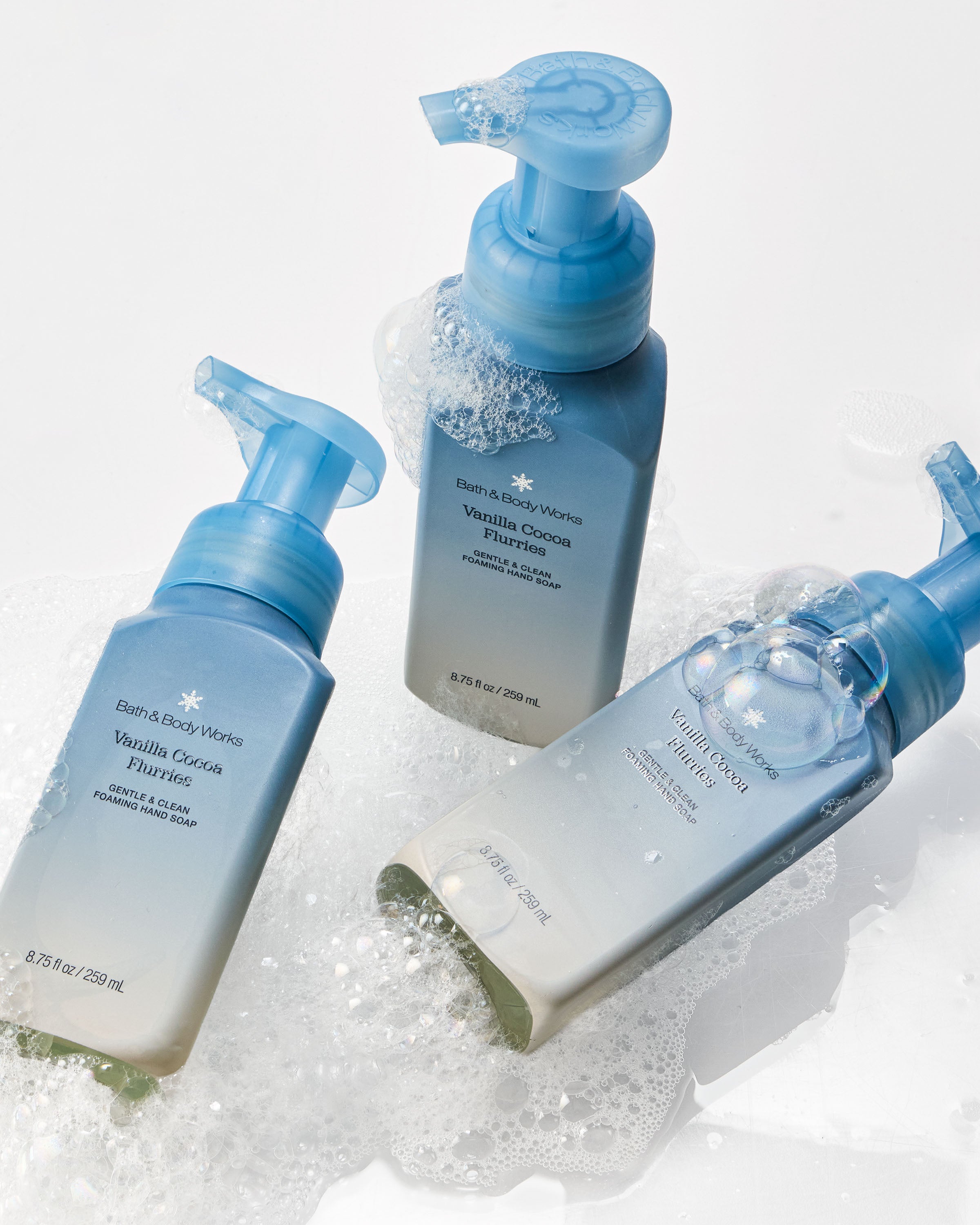 Vanilla Cocoa Flurries Gentle & Clean Foaming Hand Soap