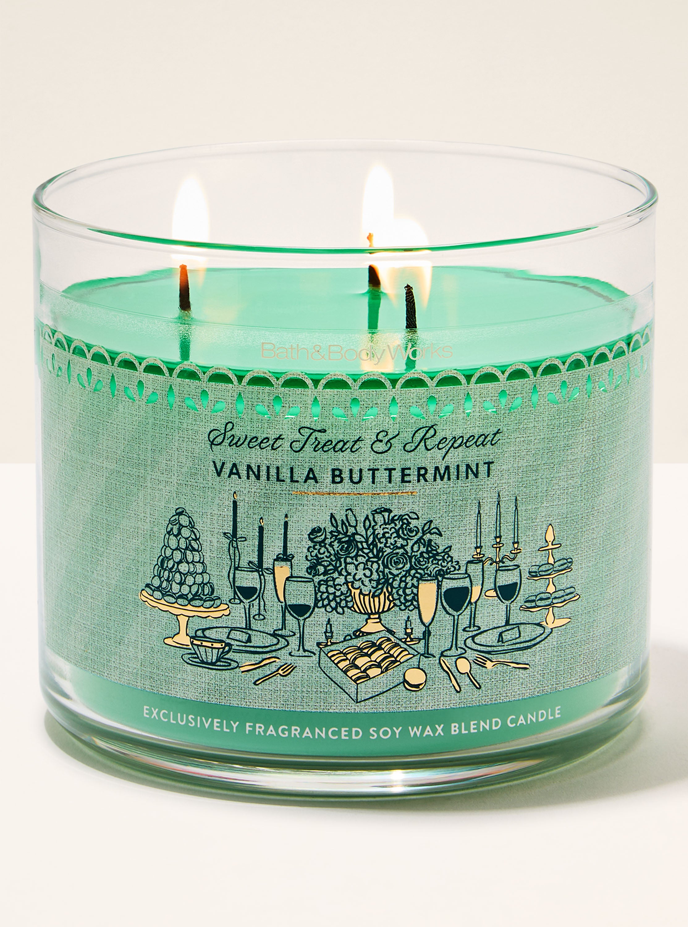 Vanilla Buttermint 3-Wick Candle