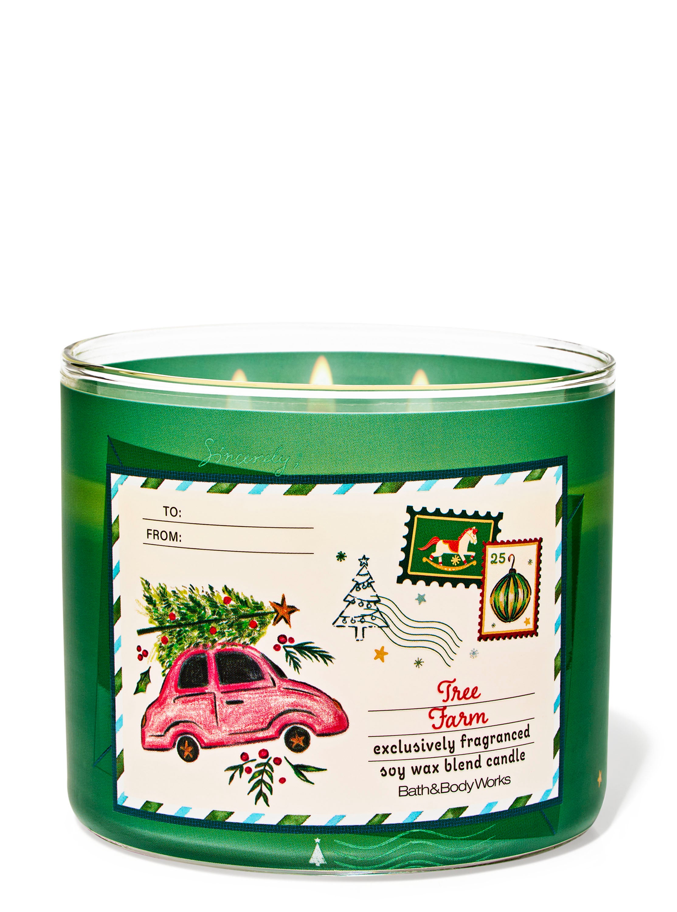 Tree Farm  3-Wick Candle
