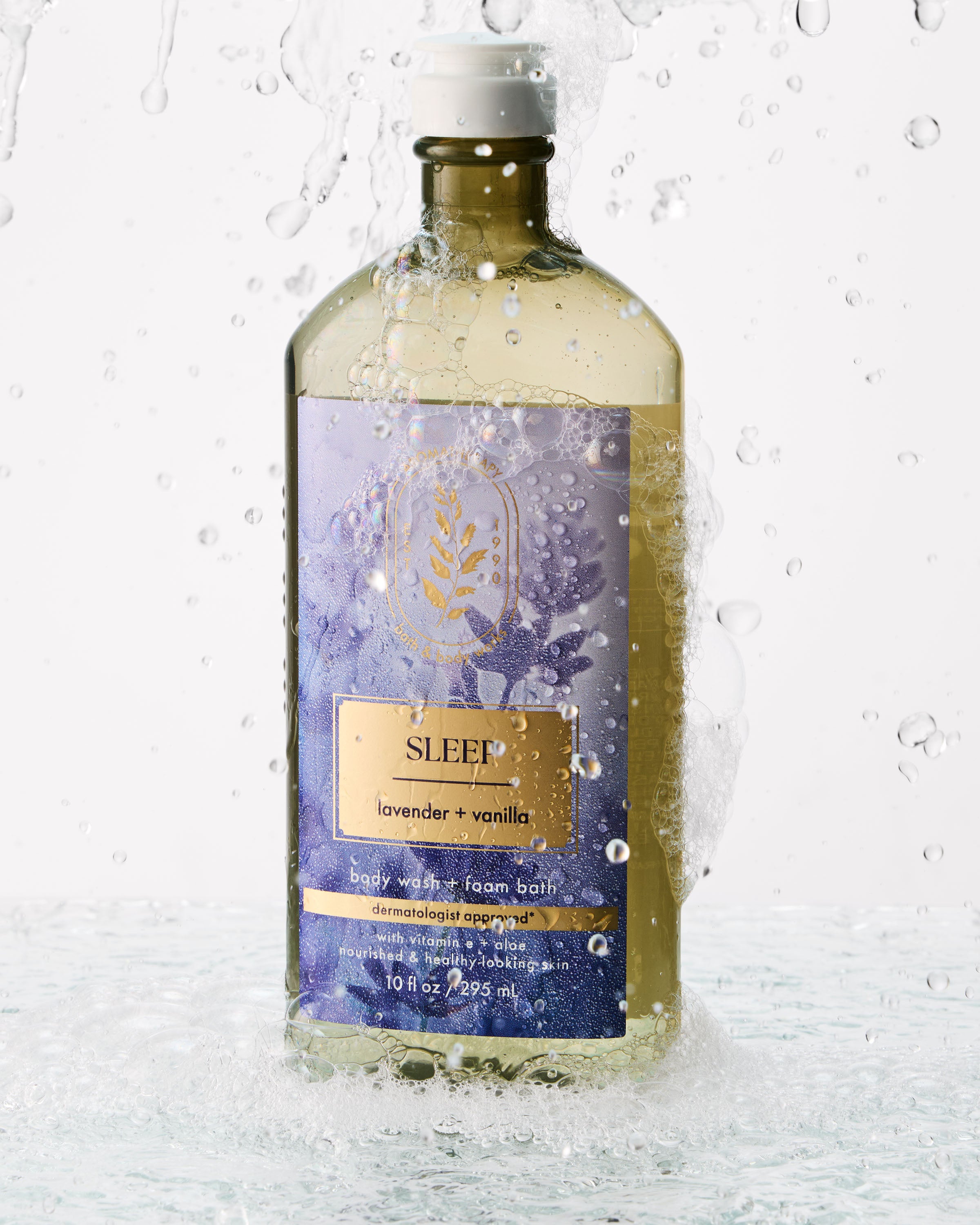 Lavender Vanilla Body Wash & Foam Bath