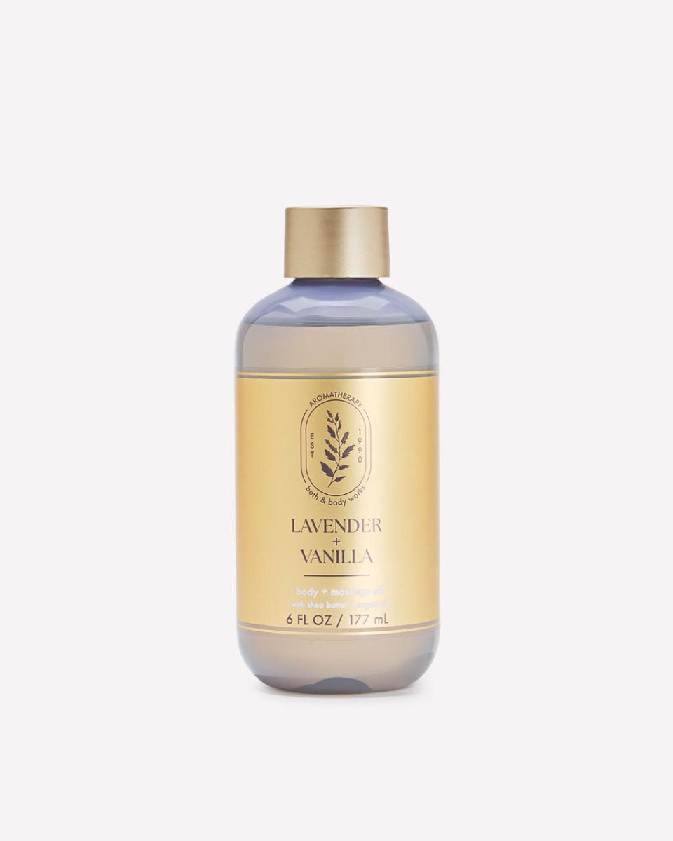 アロマオイル Bath & Body Works Lavender Vanilla Body Oil | Bath & Body Works