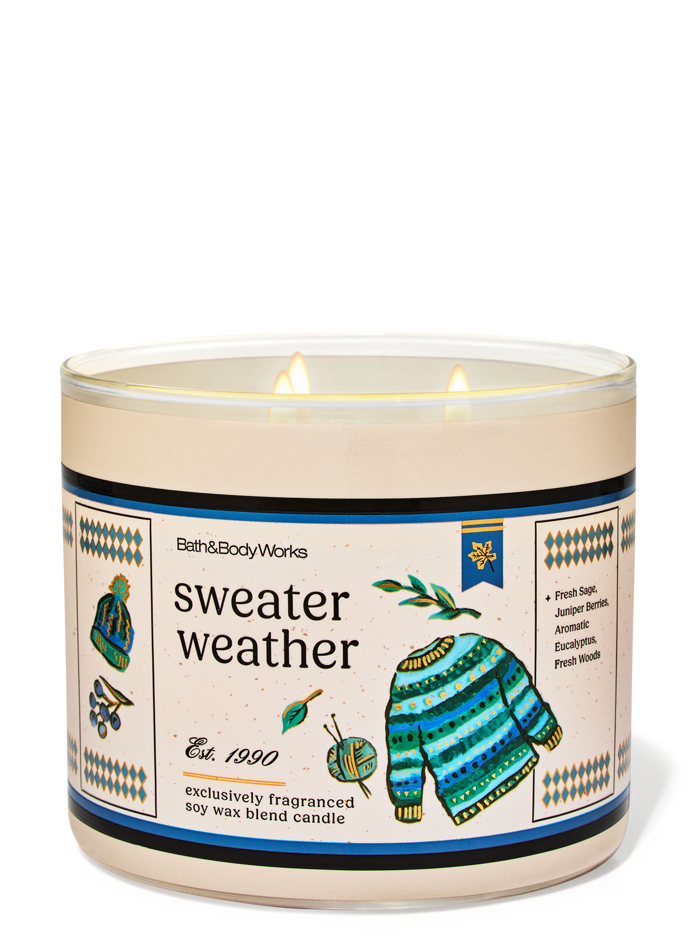 Sweater Weather 3-Wick Candle
