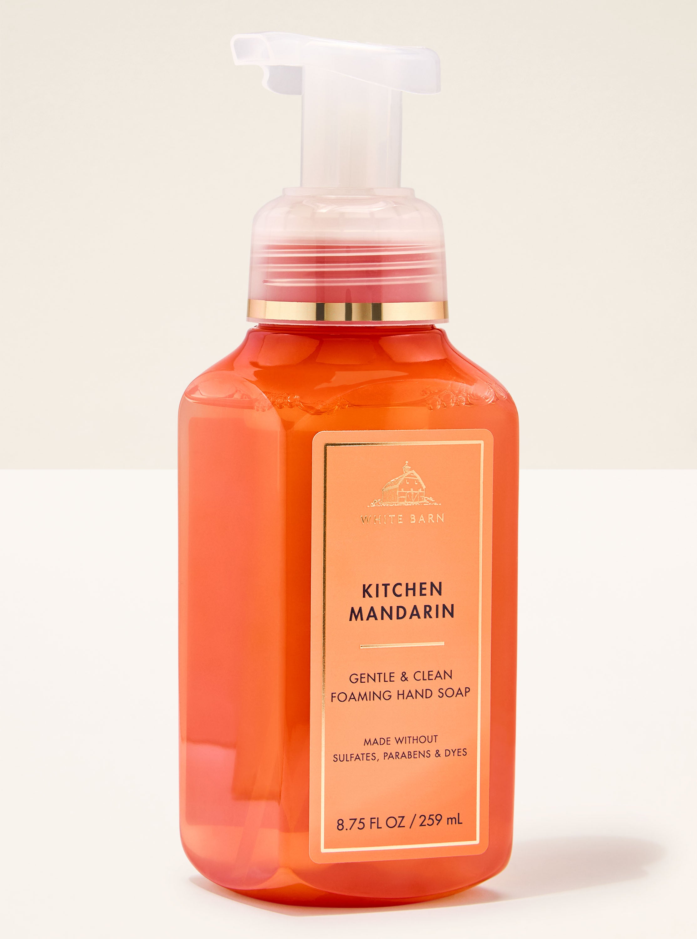Kitchen Mandarin Gentle & Clean Foaming Hand Soap