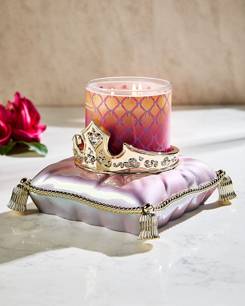 Aurora Crown Pedestal Candle Holder | Bath & Body Works