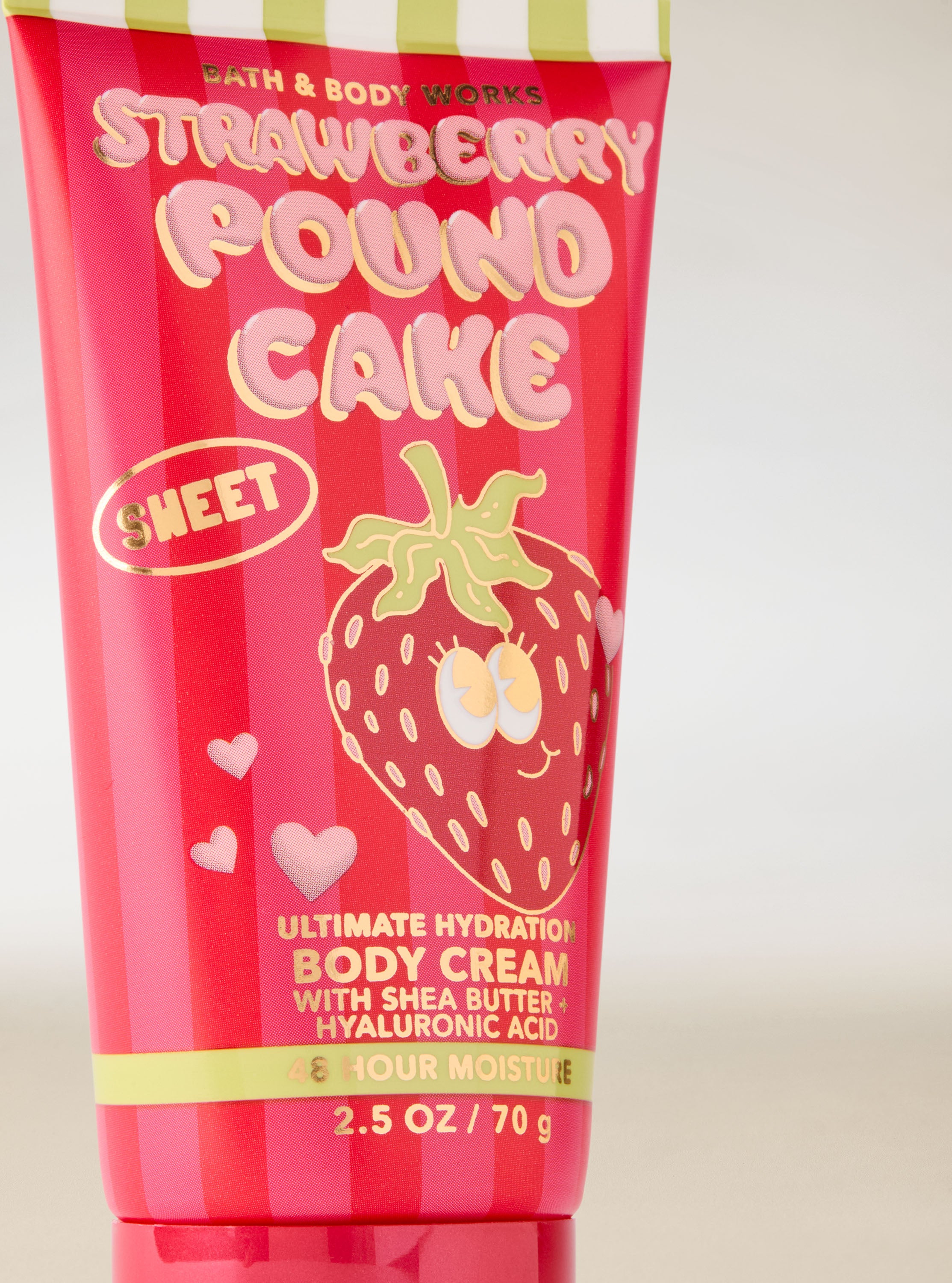 Strawberry Pound Cake Travel Size Ultimate Hydration Body Cream