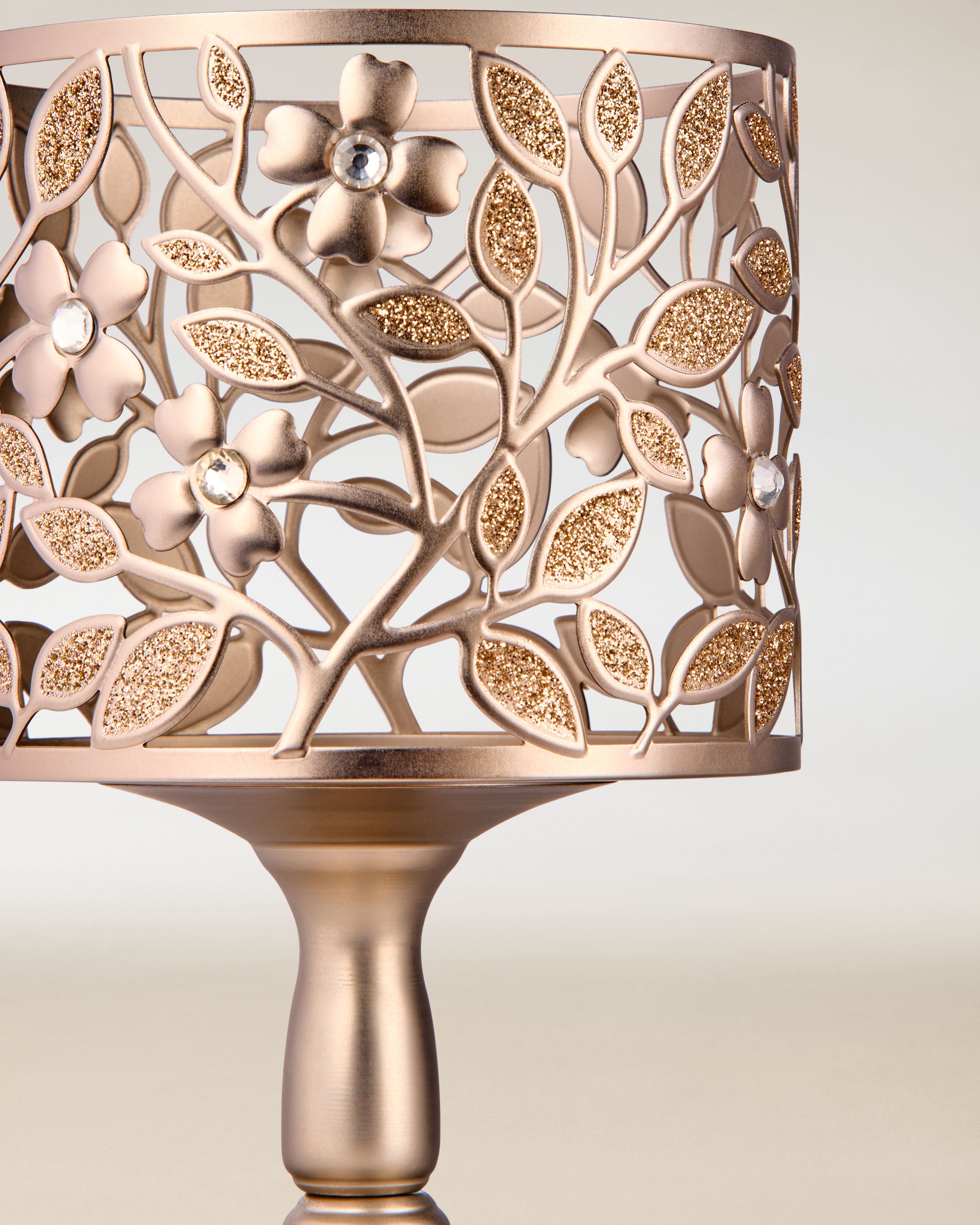 Dogwood Pedestal 3-Wick Candle Holder