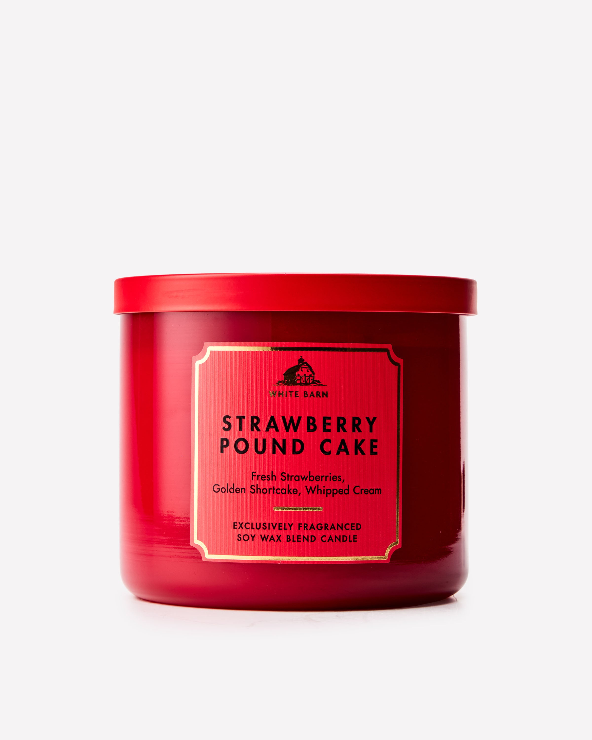 Strawberry Pound Cake 3-Wick Candle