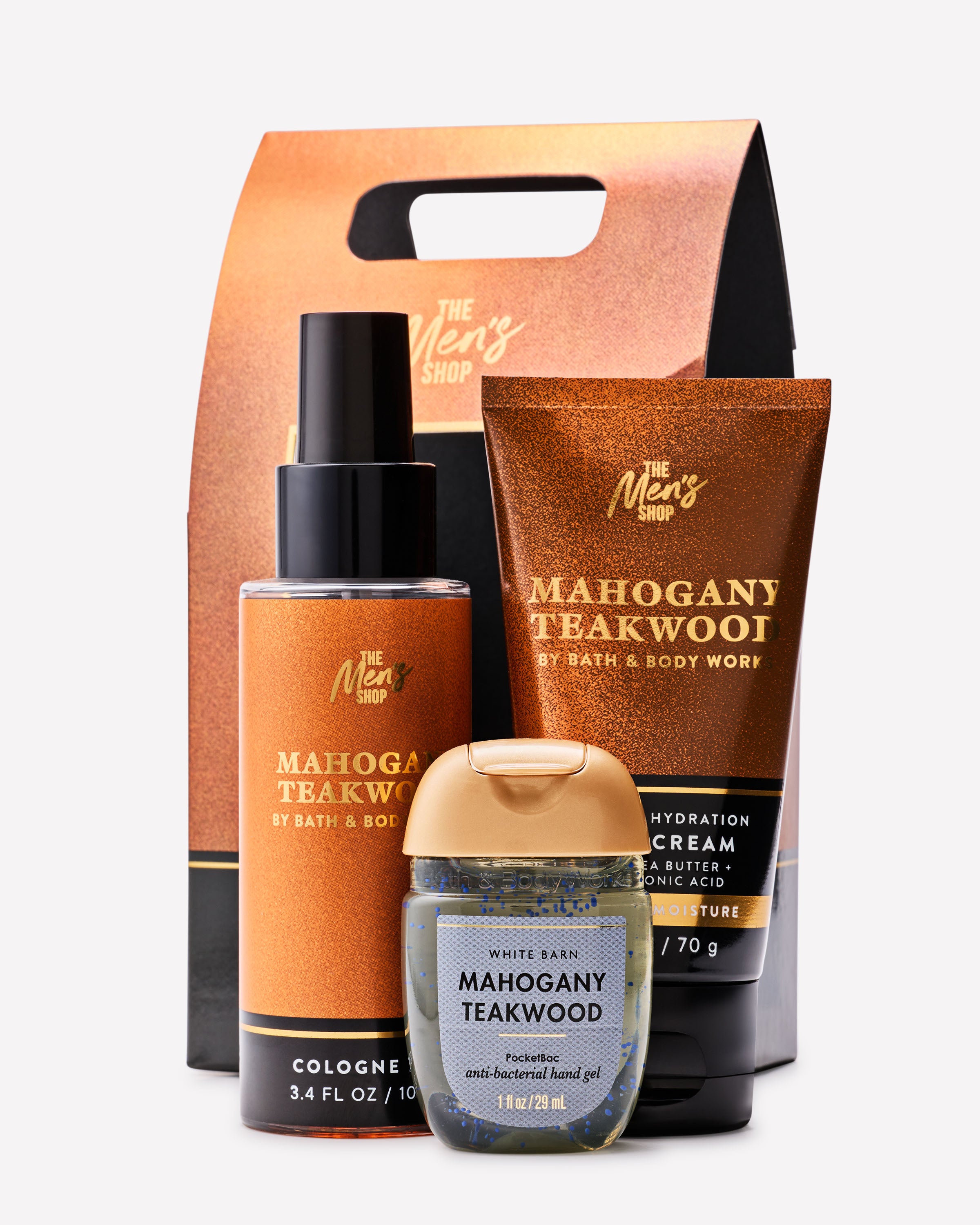 Mahogany Teakwood Mini Gift Set