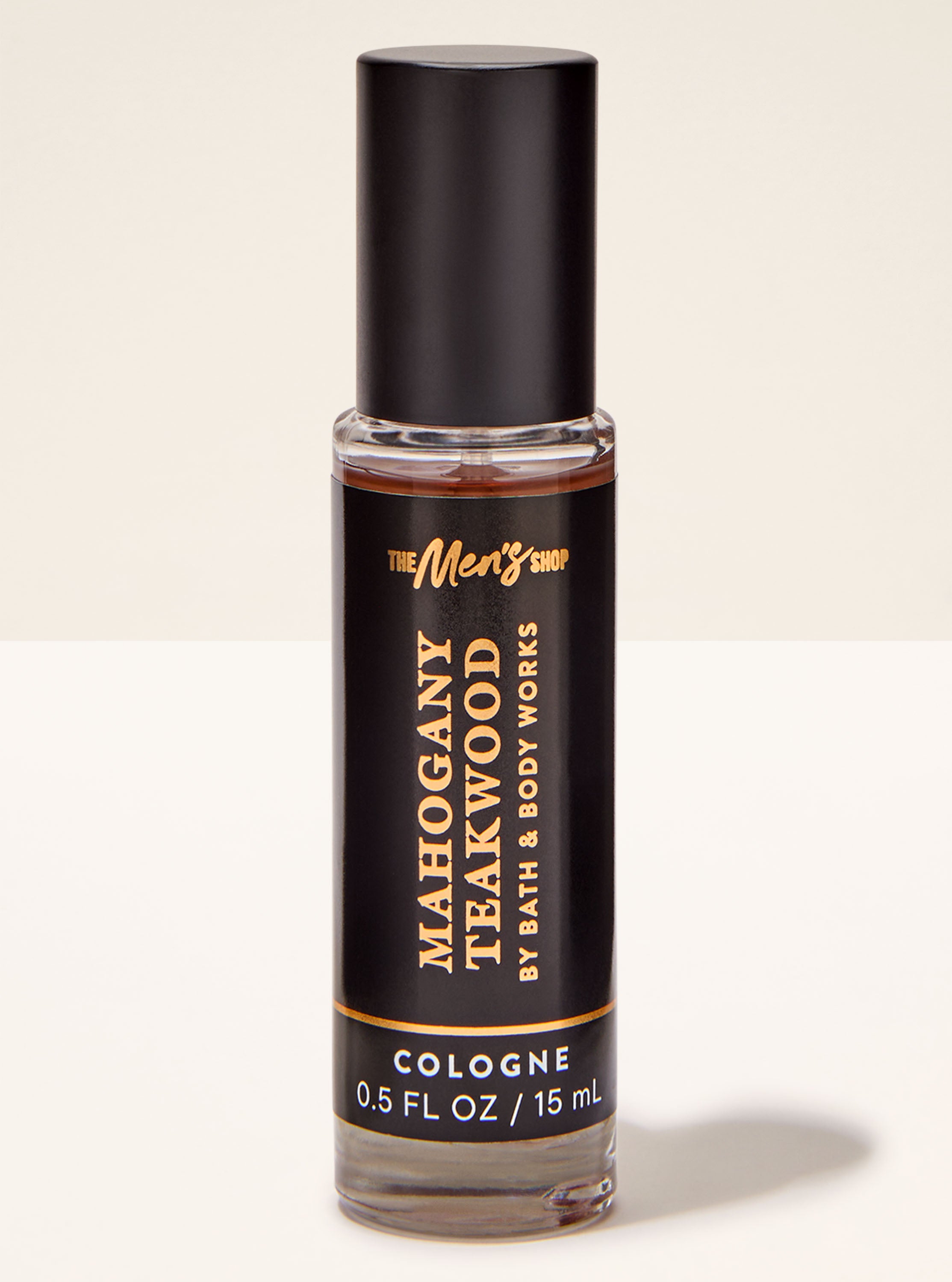 Mahogany Teakwood Mini Cologne