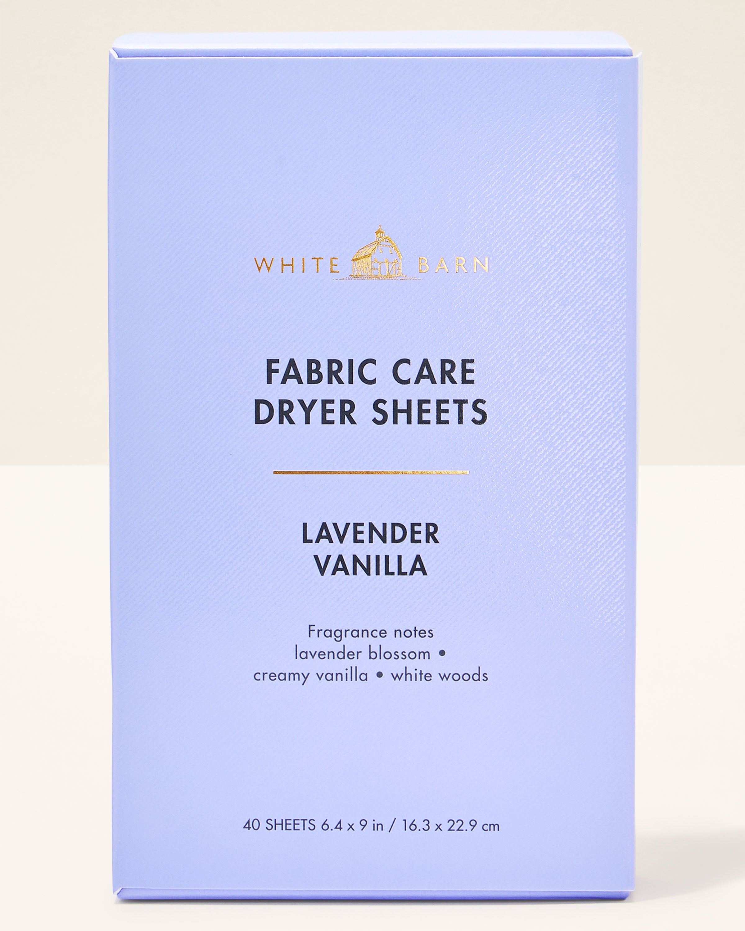 Lavender Vanilla Dryer Sheets