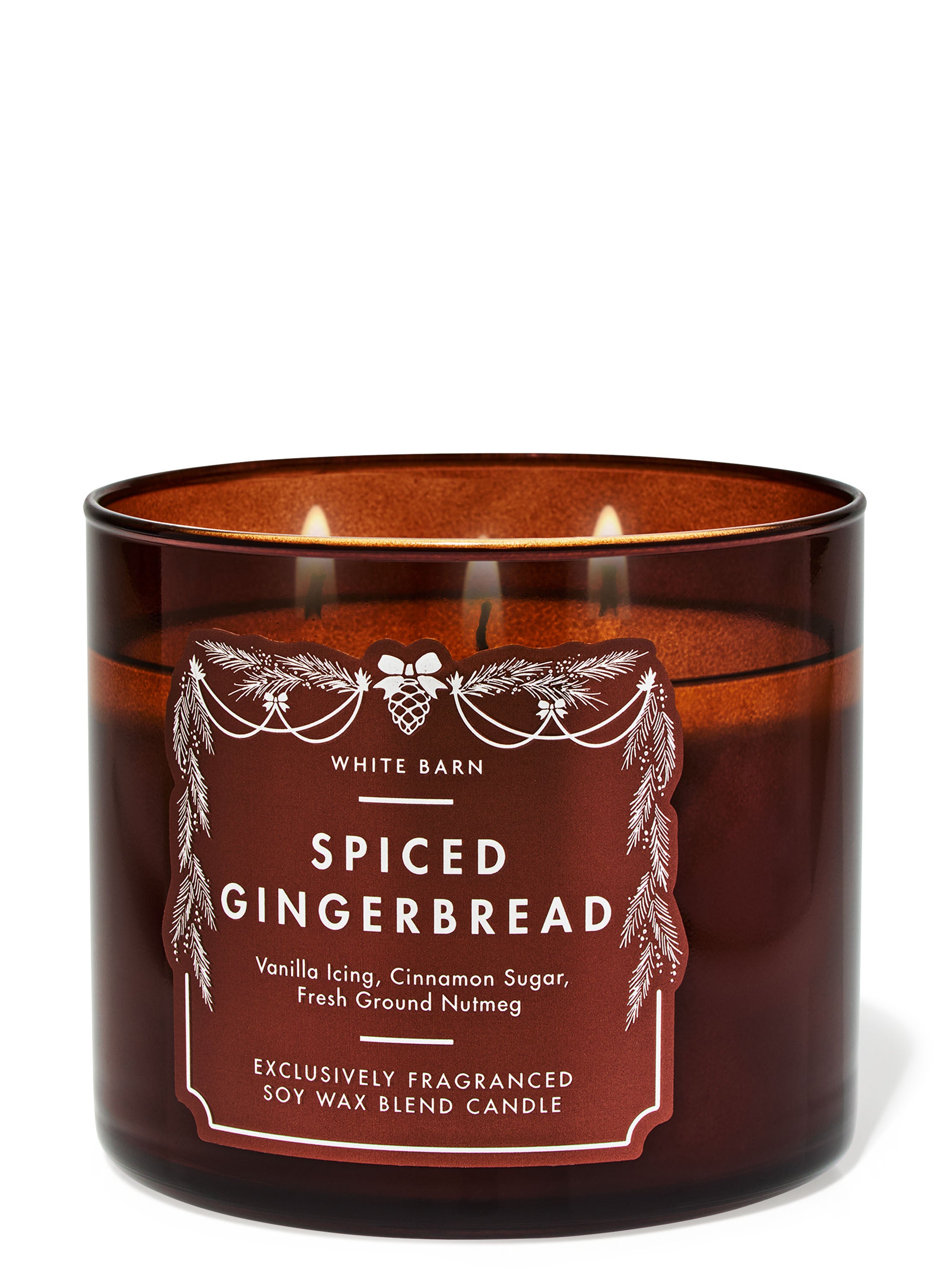 Spiced Gingerbread 3-Wick Candle