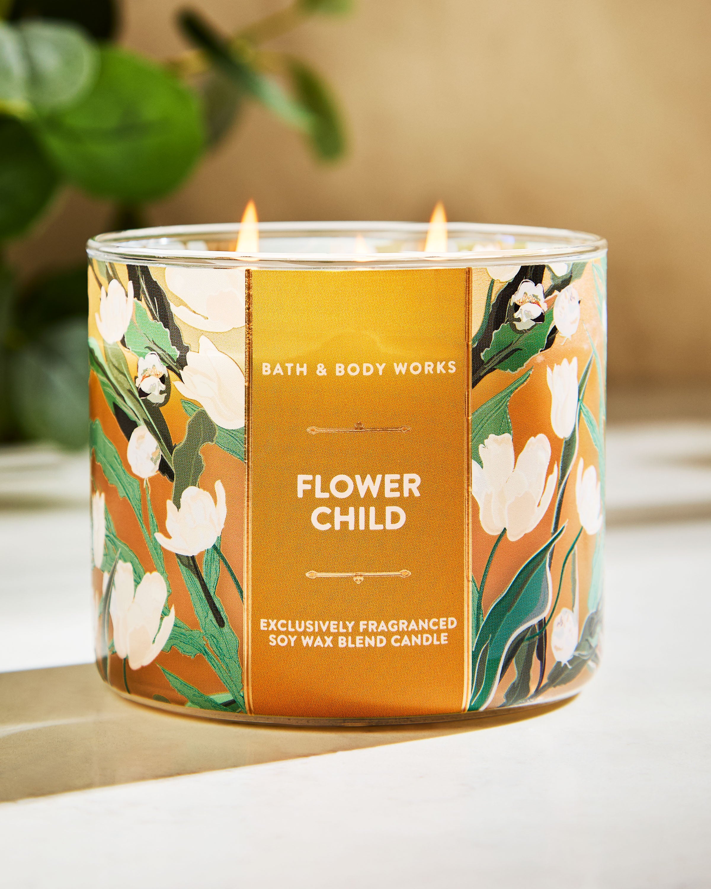 Flowerchild 3-Wick Candle