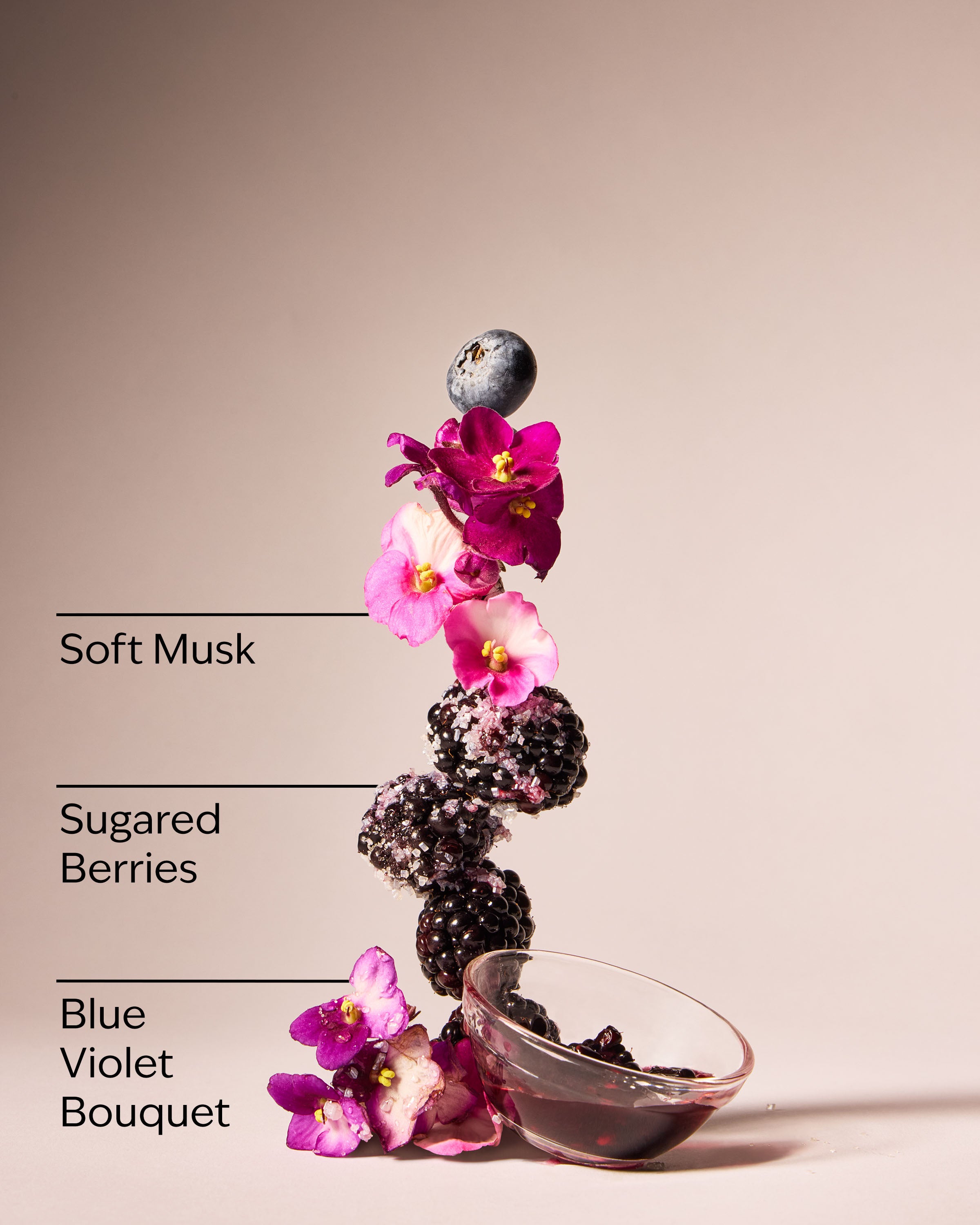 Violets Are Blue 3-Wick Candle