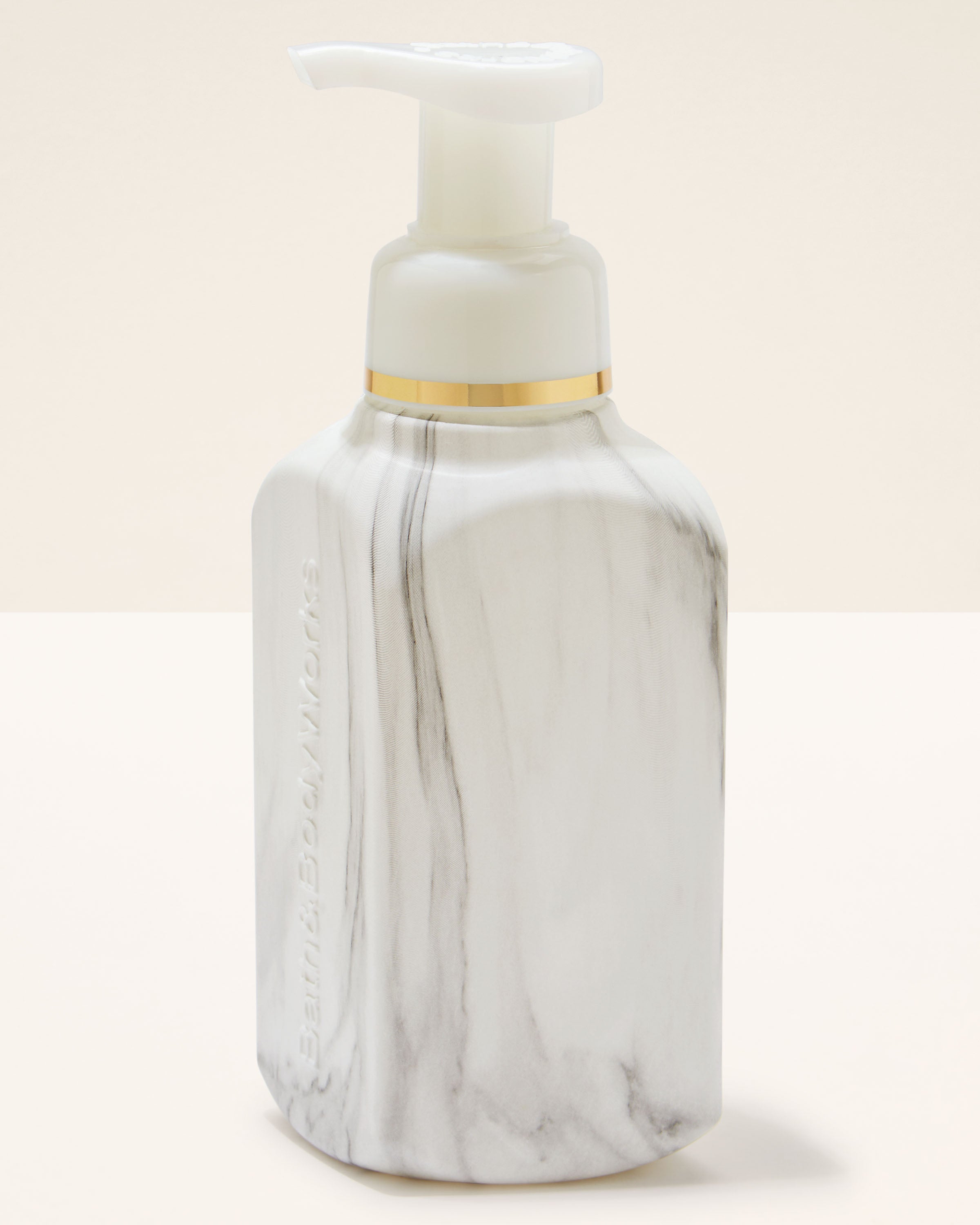 White Marble Gentle & Clean Foaming Hand Soap Dispenser