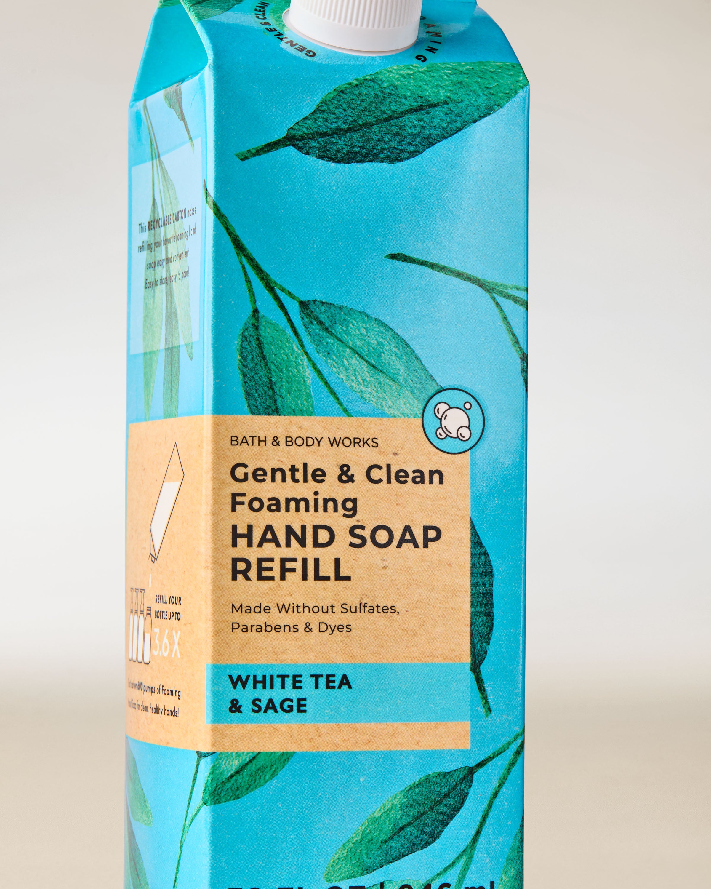 White Tea & Sage Gentle & Clean Foaming Refill