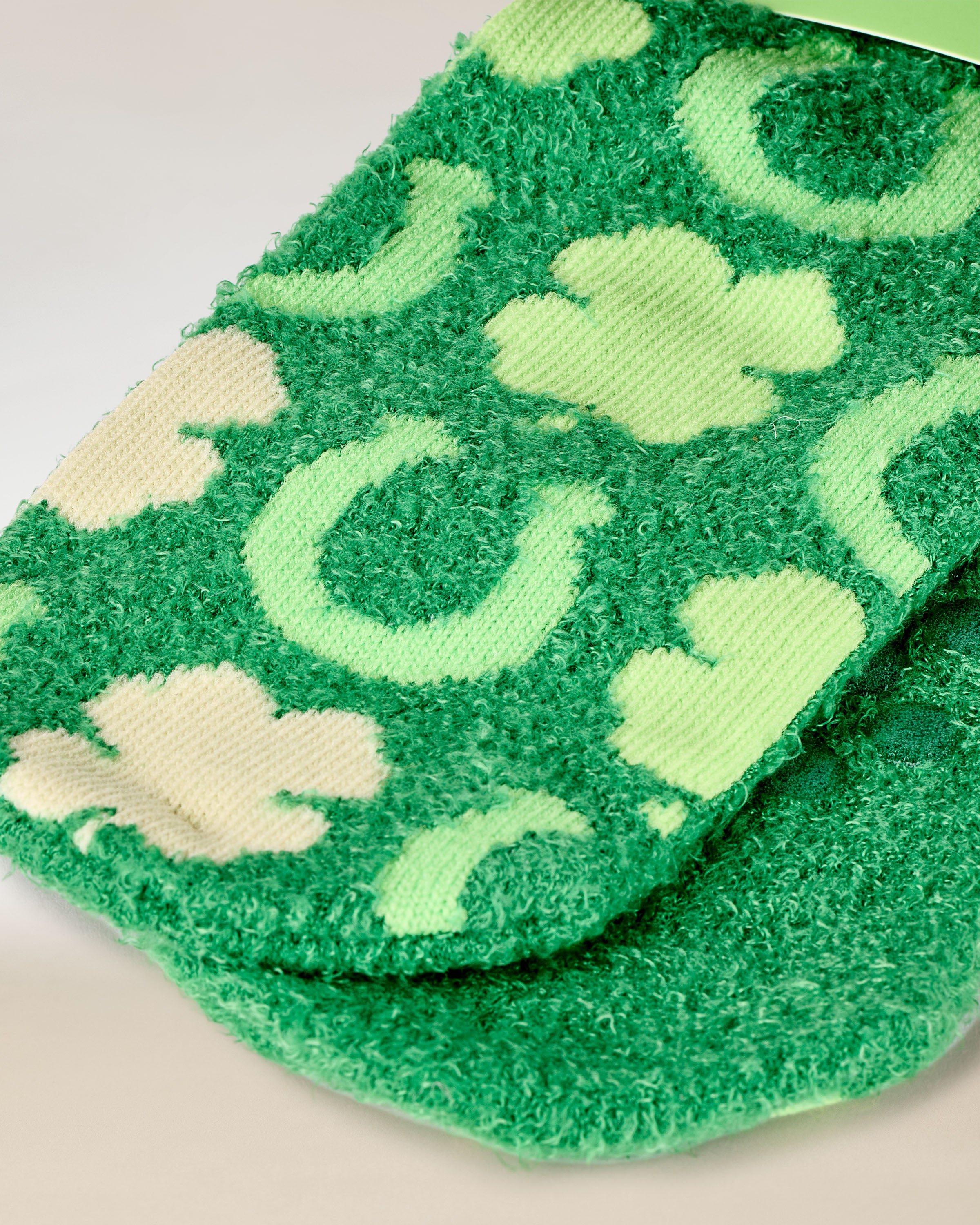 Lucky St. Patty's Day Shea-Infused Lounge Socks