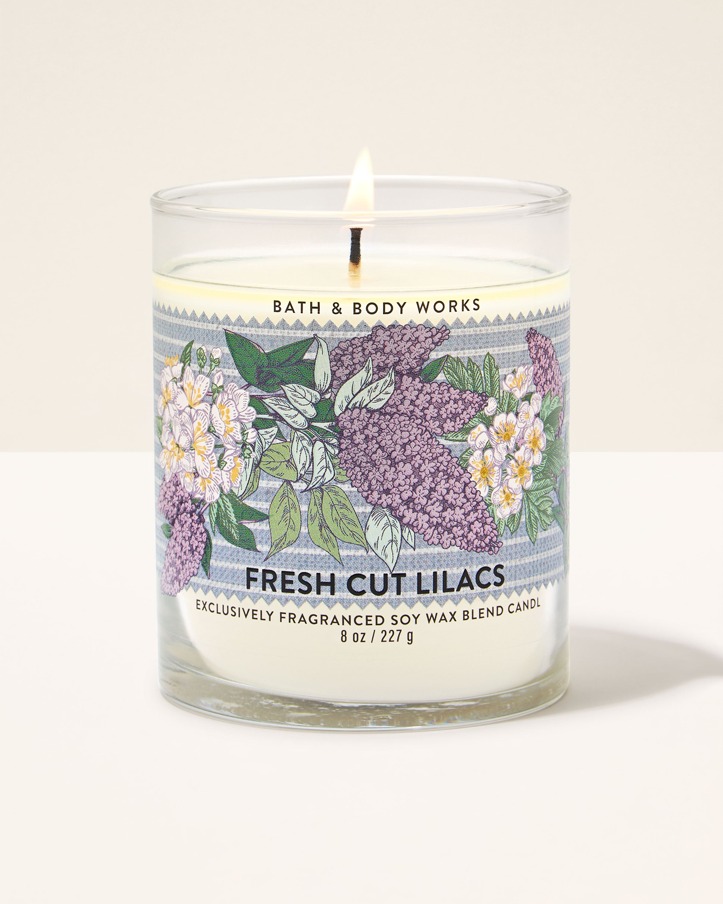 Fresh Cut Lilacs Single Wick Candle