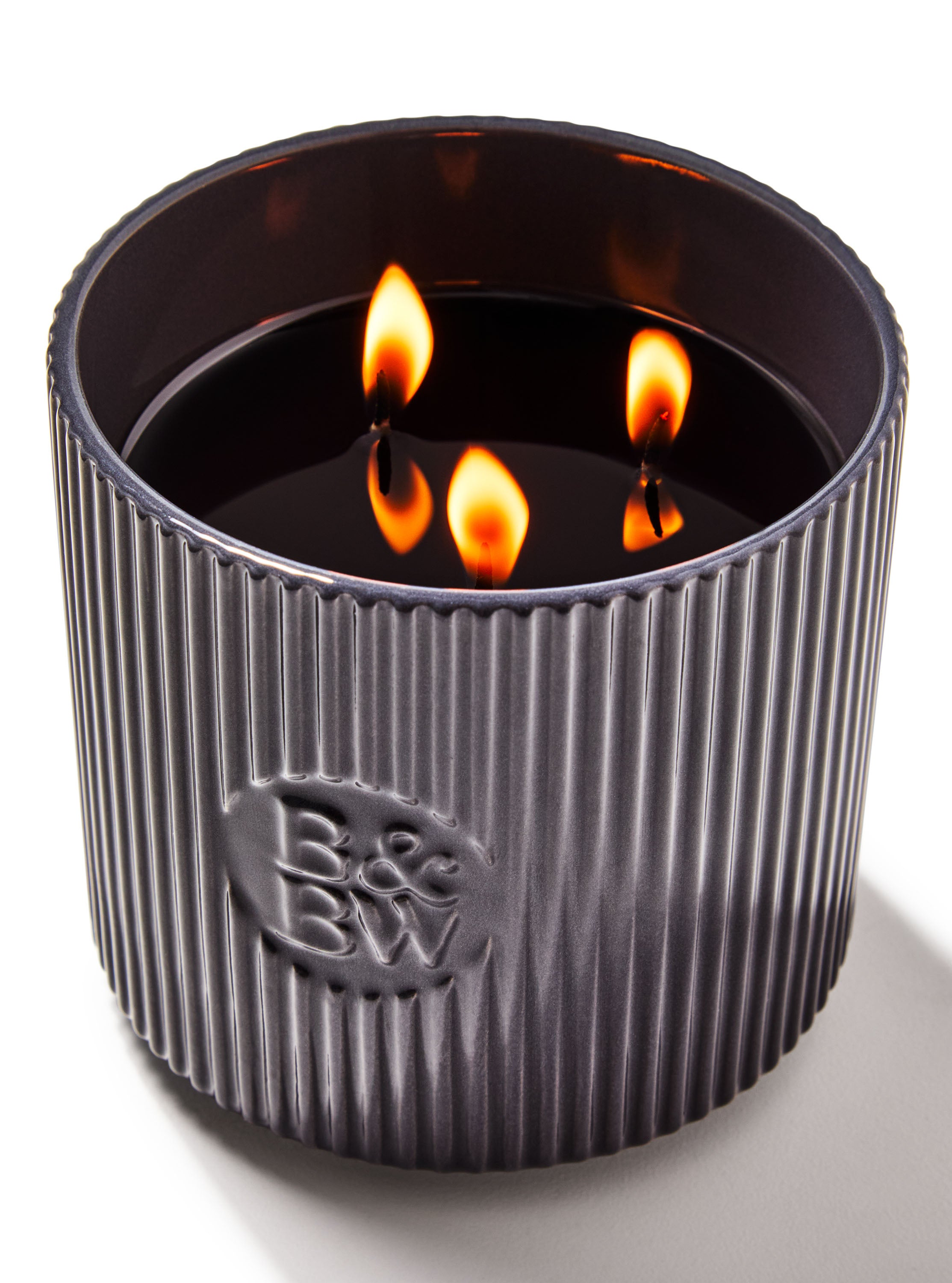 Mahogany Teakwood High Intensity 3-Wick Candle