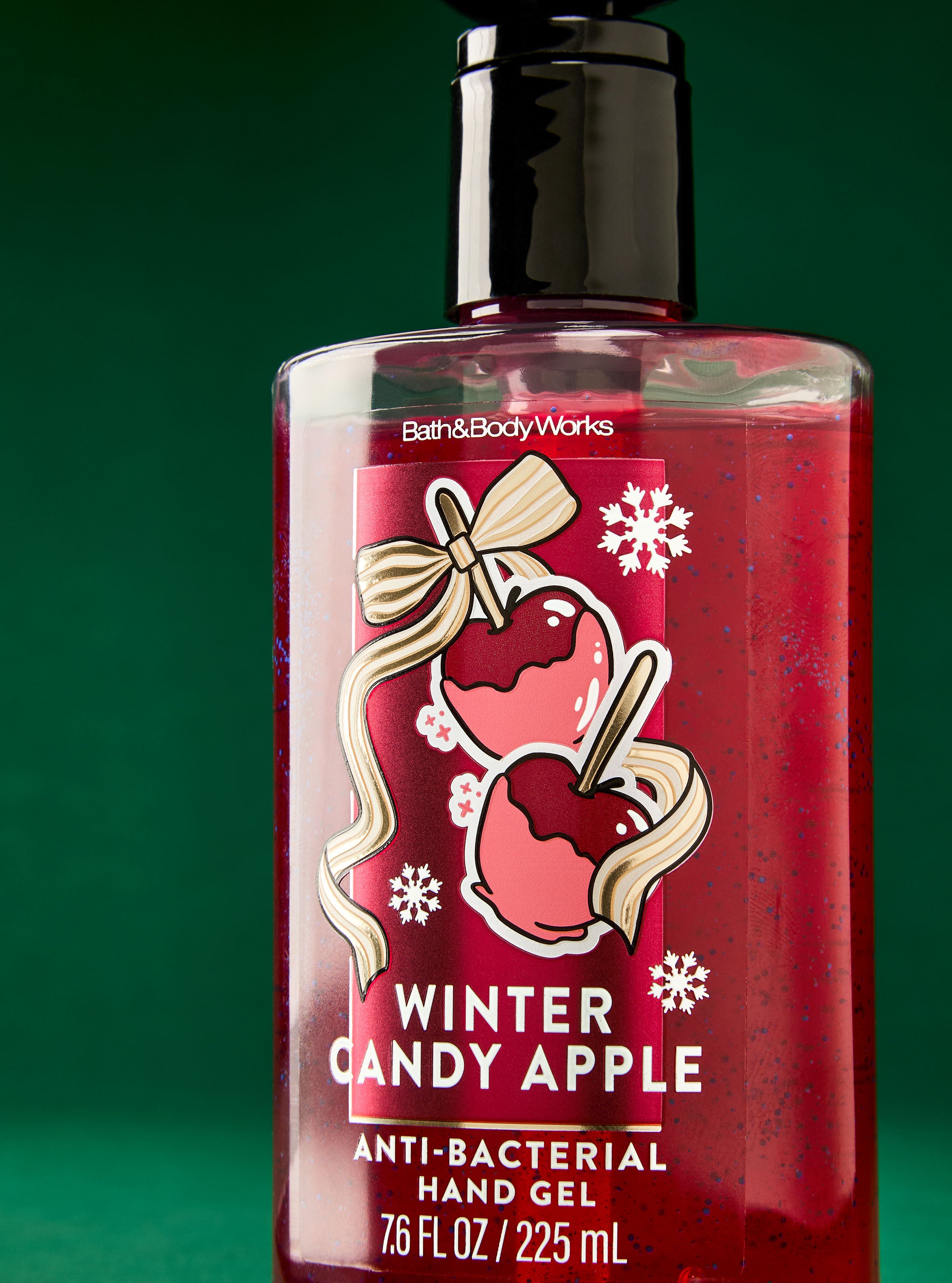 Winter Candy Apple Hand Sanitizer with Pump