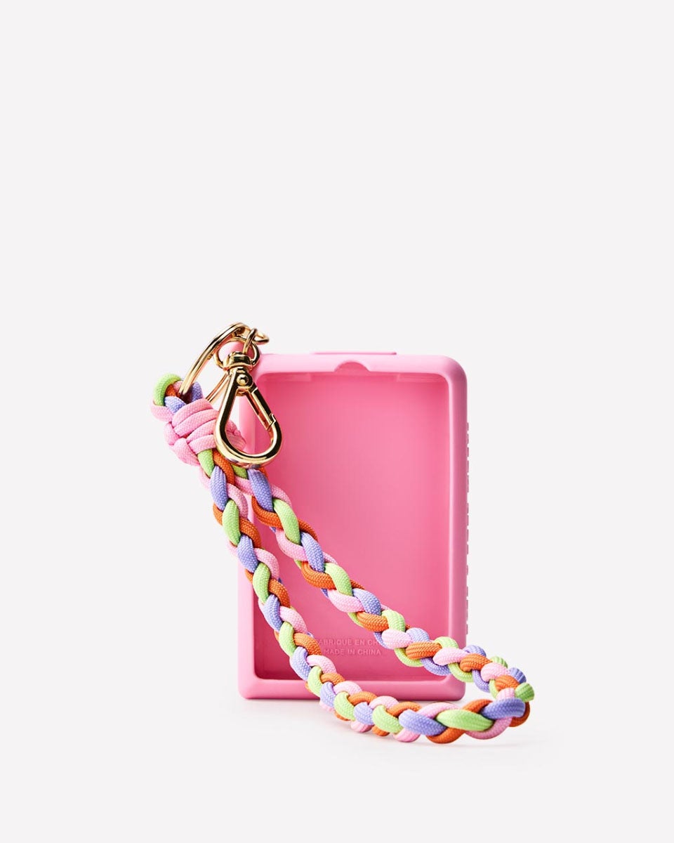 バスアンドボディワークス　ホルダー　ズパゲッティ Pink Wristlet PocketSpray Holder | Bath & Body Works