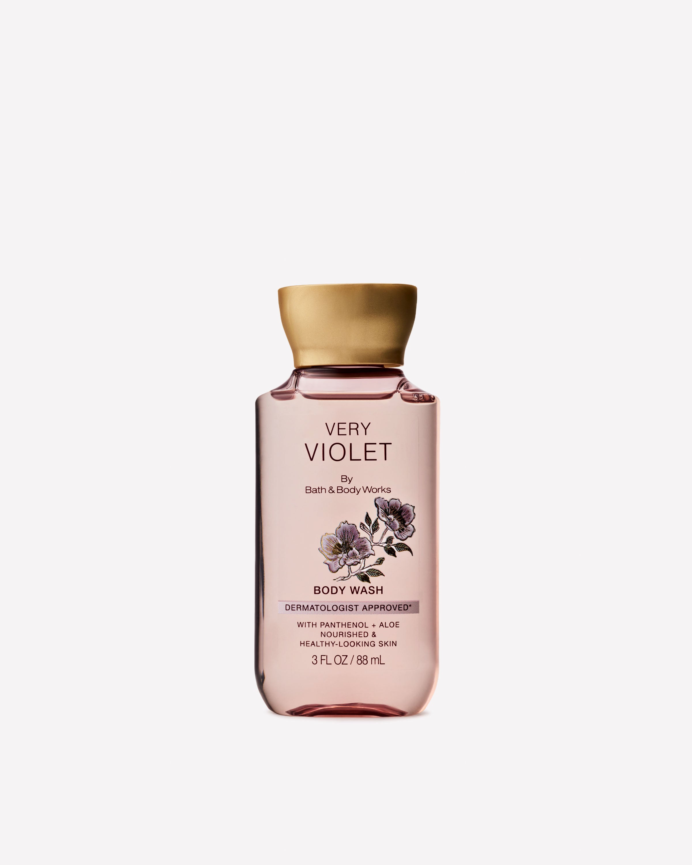 Very Violet By Bath & Body Works Travel Size Body Wash