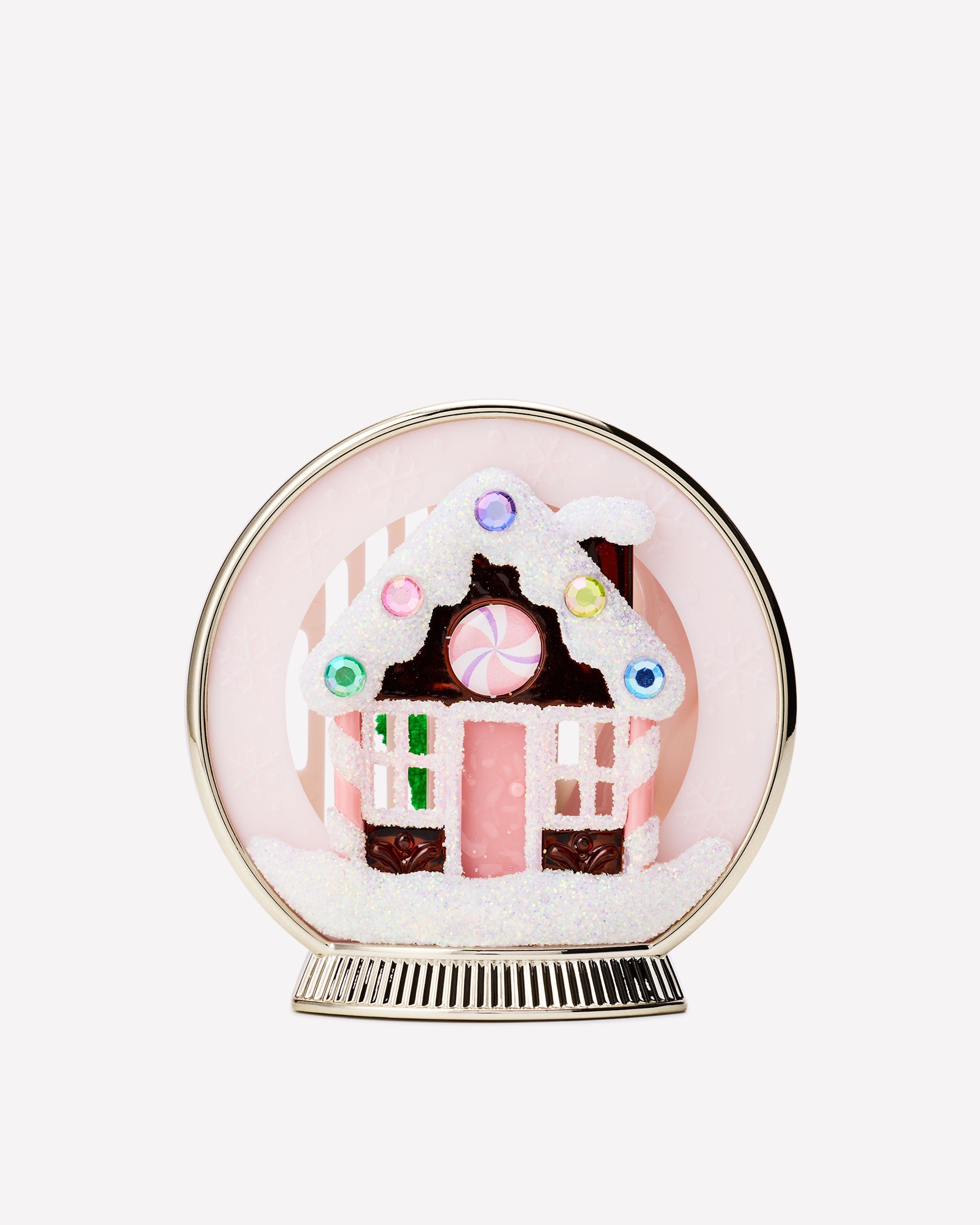 Gingerbread House Snow Globe Car Fragrance Holder